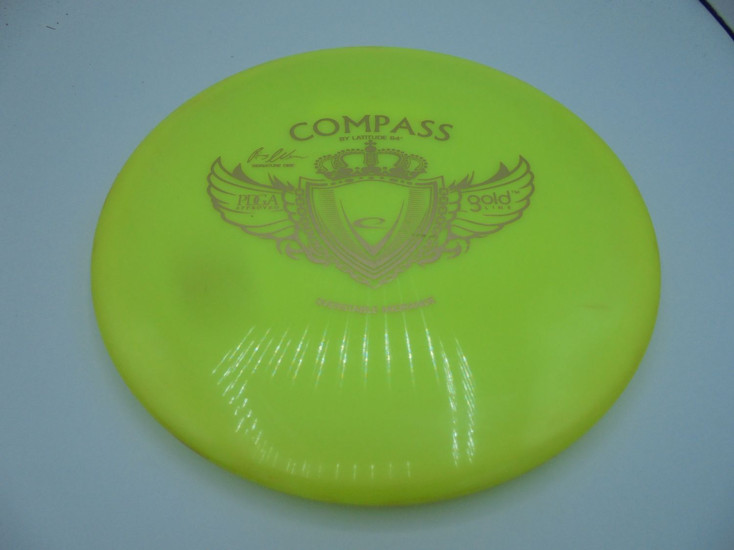 Westside Discs Gold Compass Ricky Wysocki Yellow 179g -AH