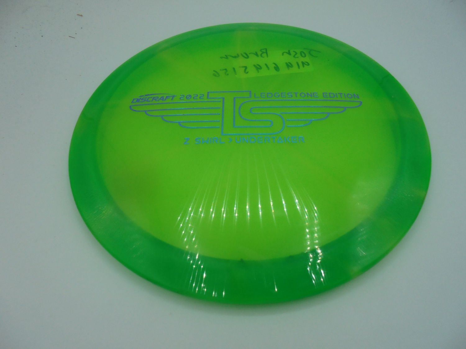 Discraft Z Swirl Undertaker Green Ledgestone 174g - MD