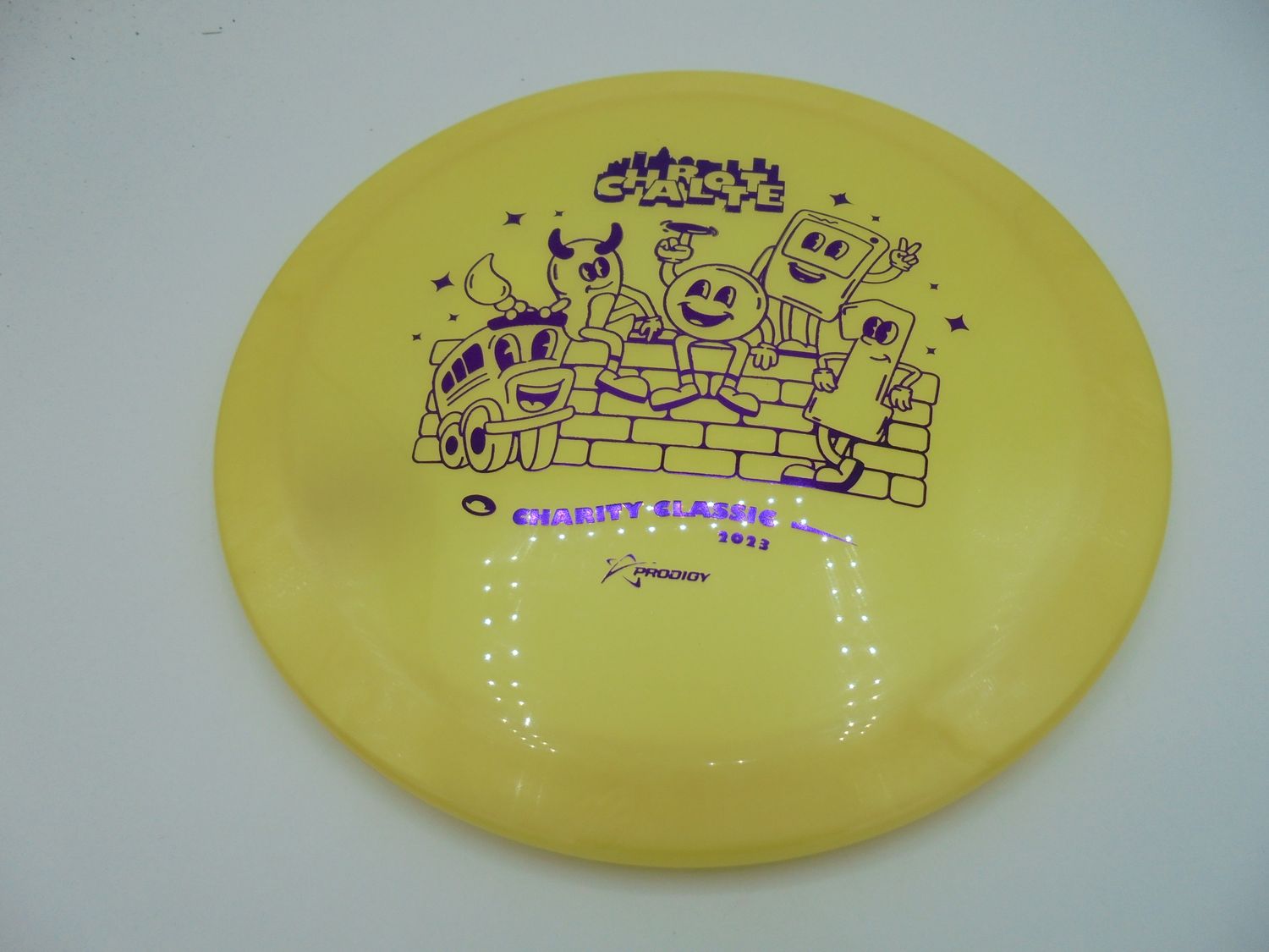 Prodigy 500 Feedback Charlotte Charity Classic Stamp Yellow 176g -AH