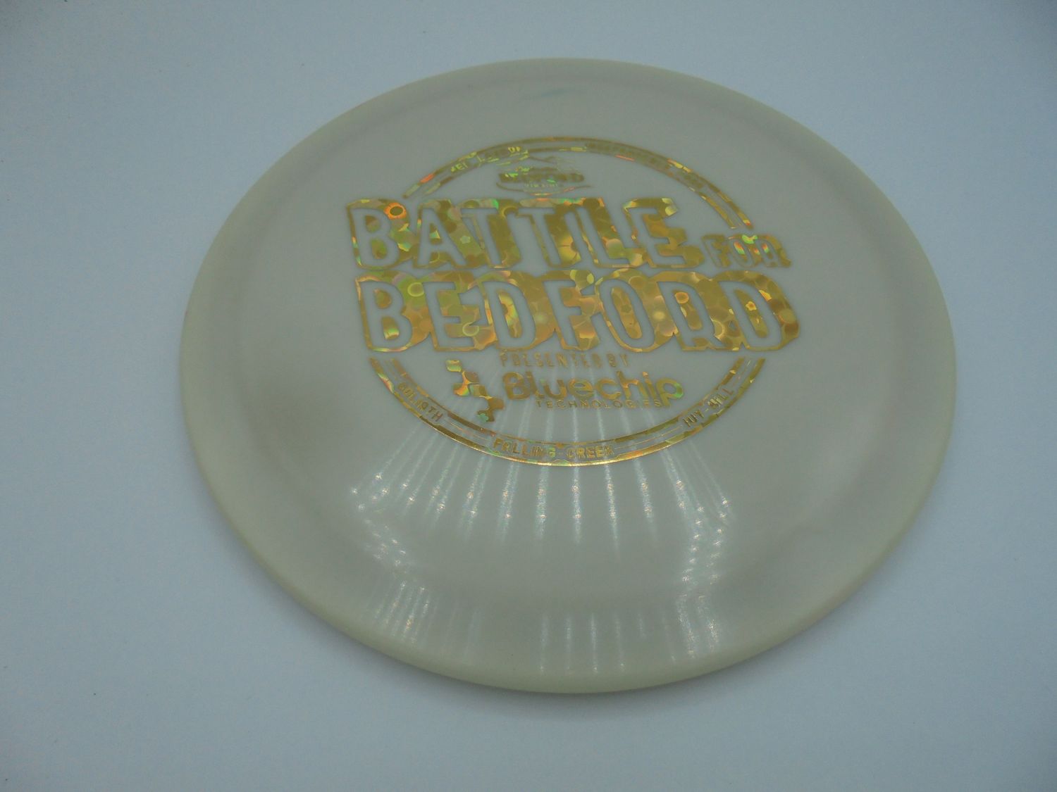 Discraft ESP Raptor Battle at Bedford Stamp White 176g -JD