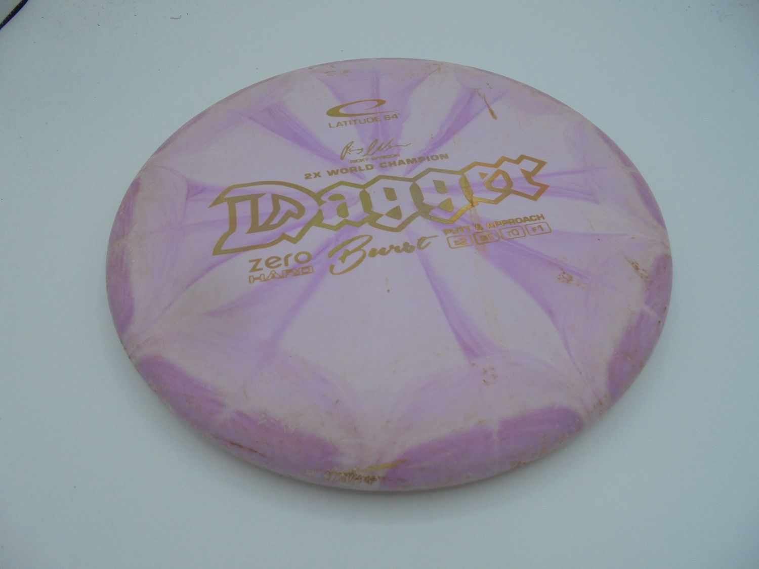 LAt64 Zero Hard Burst Dagger Pink 173g -AH