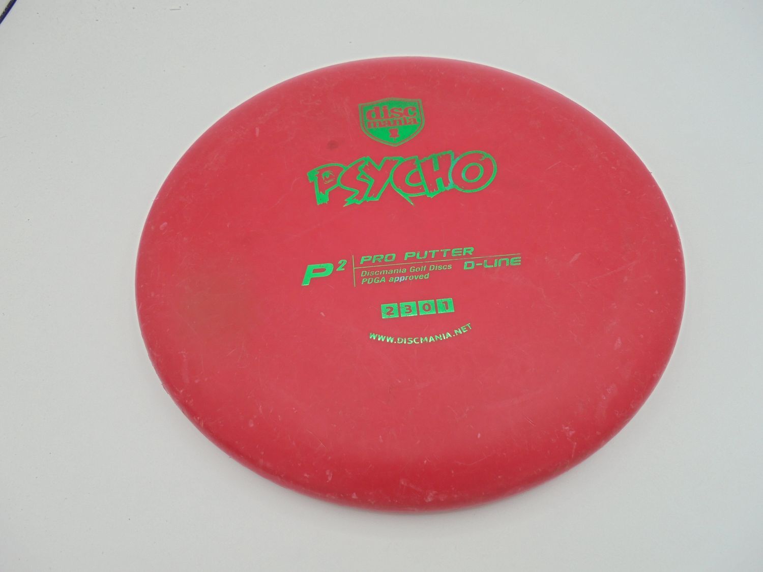 Discmania D-Line Psycho P2 Red 170g -AH
