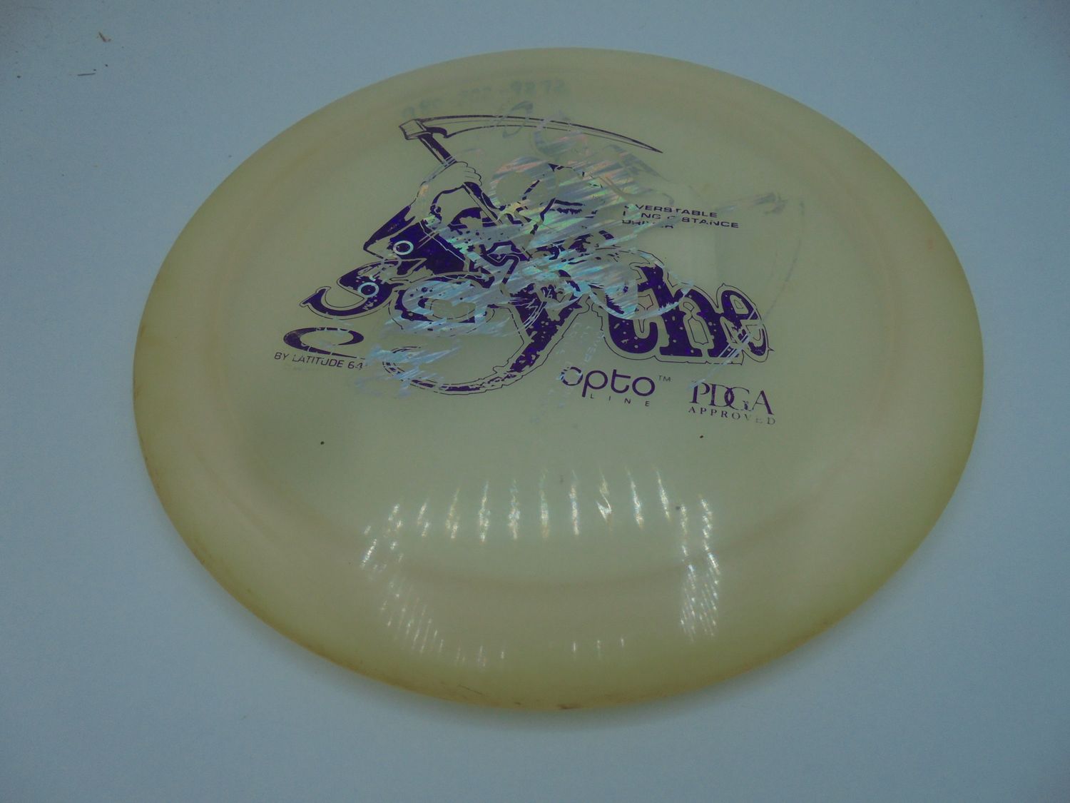 Lat64 Opto Scythe White Dbl Stmp 170g -AH