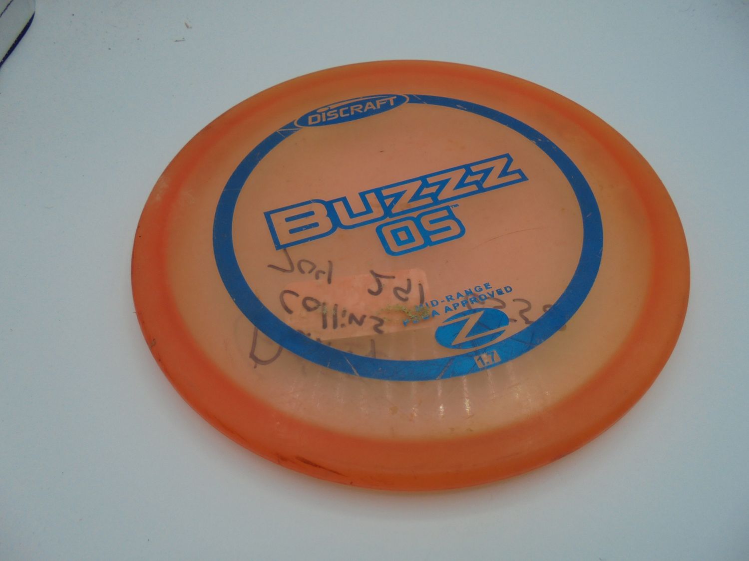 Discraft Z Buzzz OS Orange 178g -DC