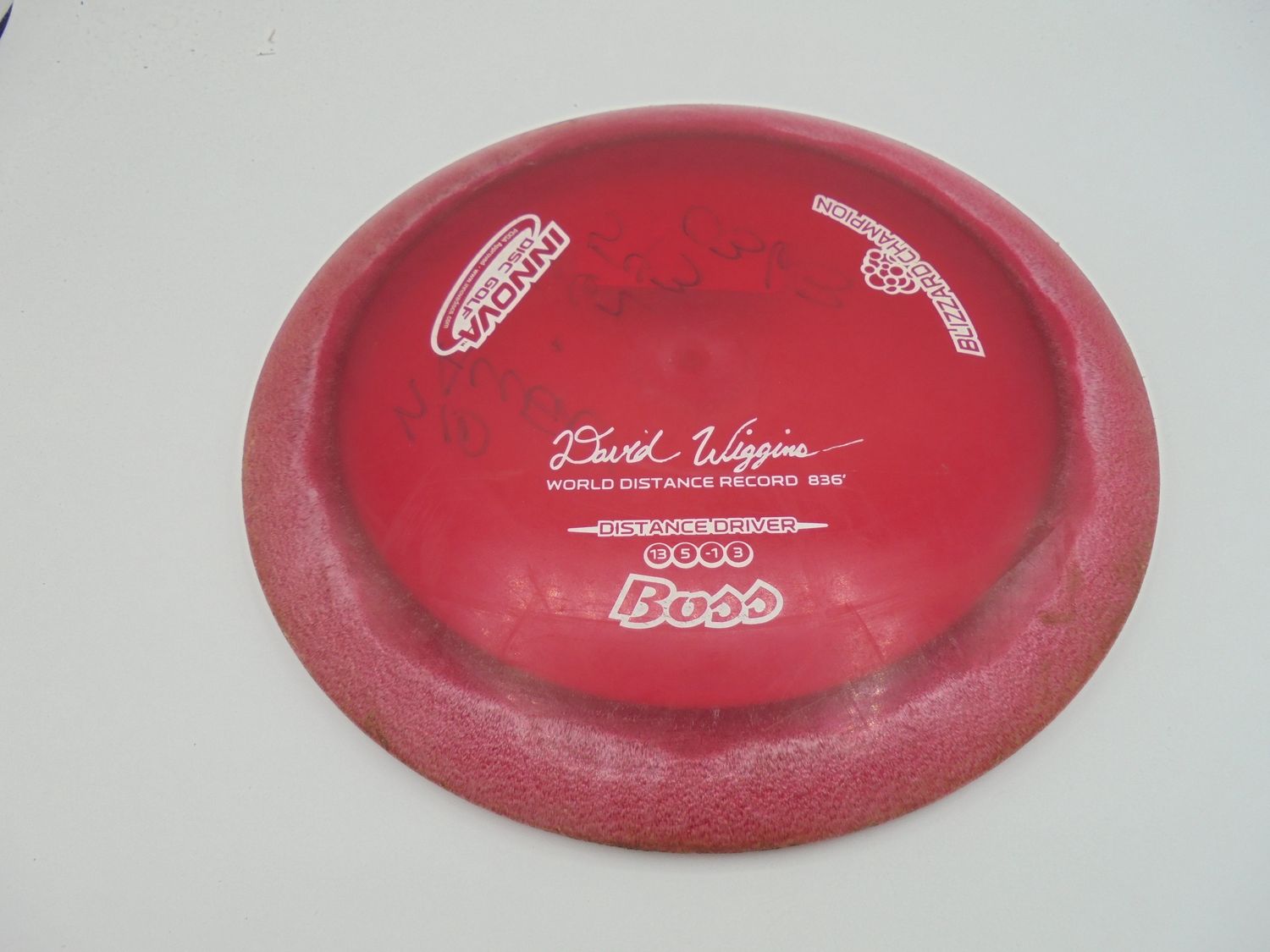 Innova Champion Blizzard Boss 836 Wiggins Red 159g -JB
