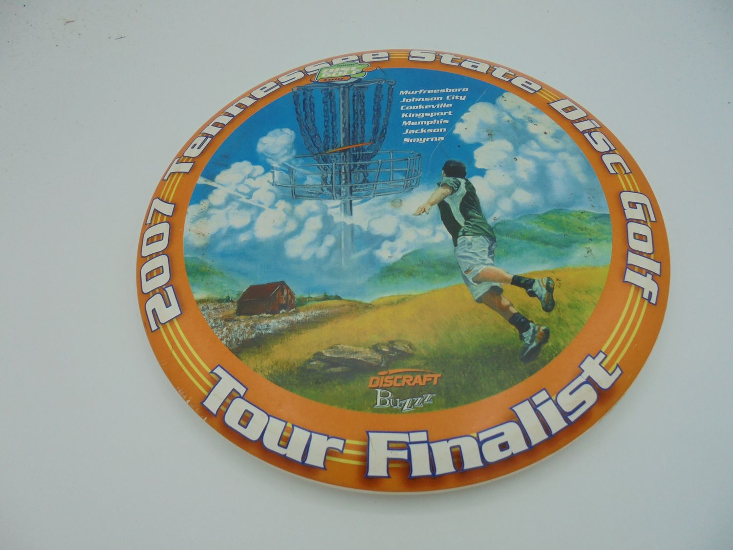 Discraft ESP Wixom Buzzz Skinny Tooled 2007 TN State DG Stamp 174g -JB