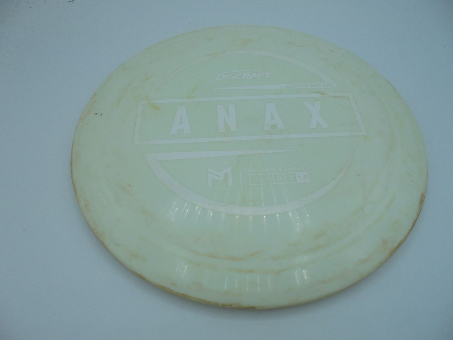 Discraft ESP Glow Anax White 176g -OR