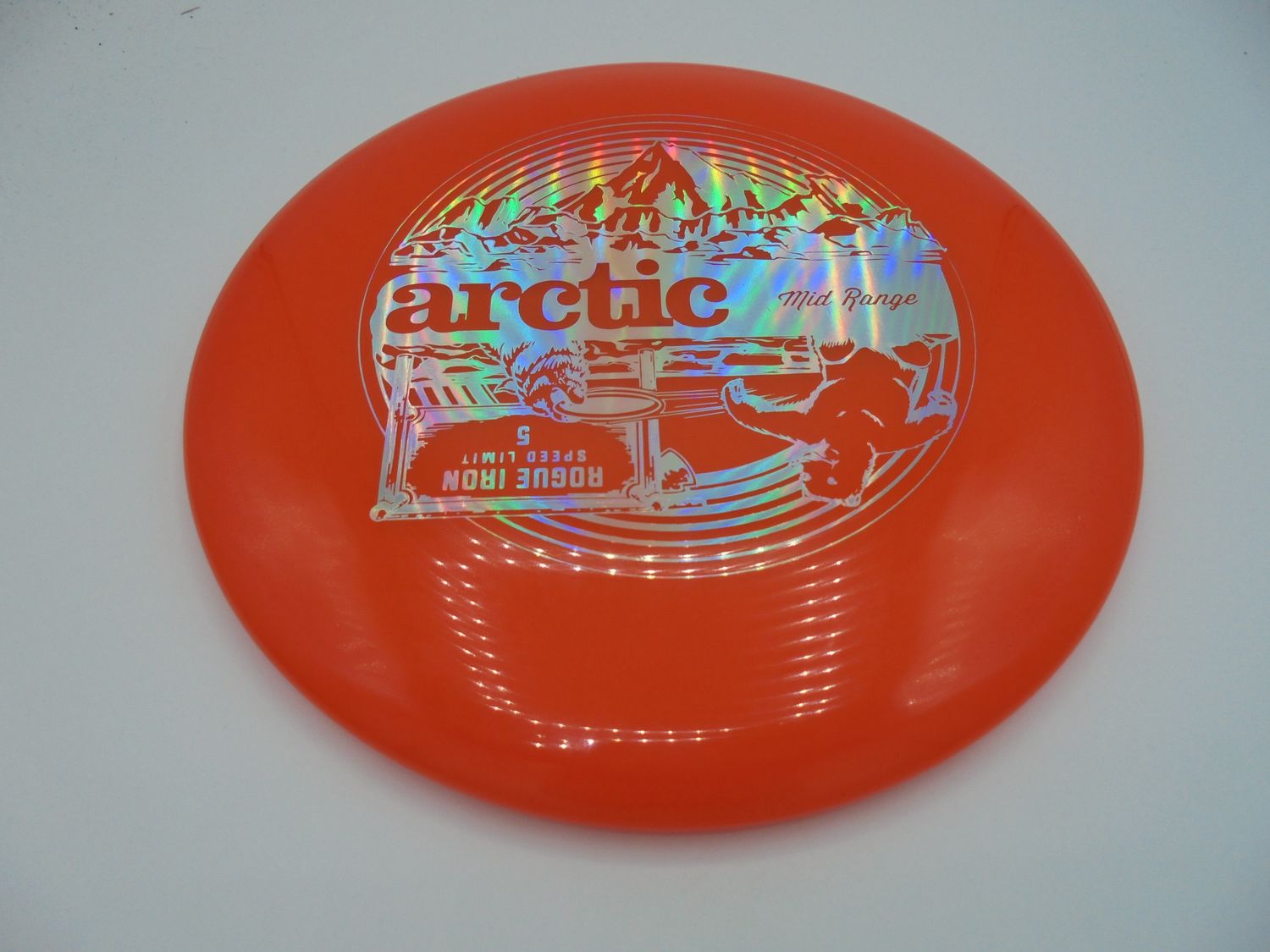 Rogue Iron Disc Golf Artic Orange 175g -JR