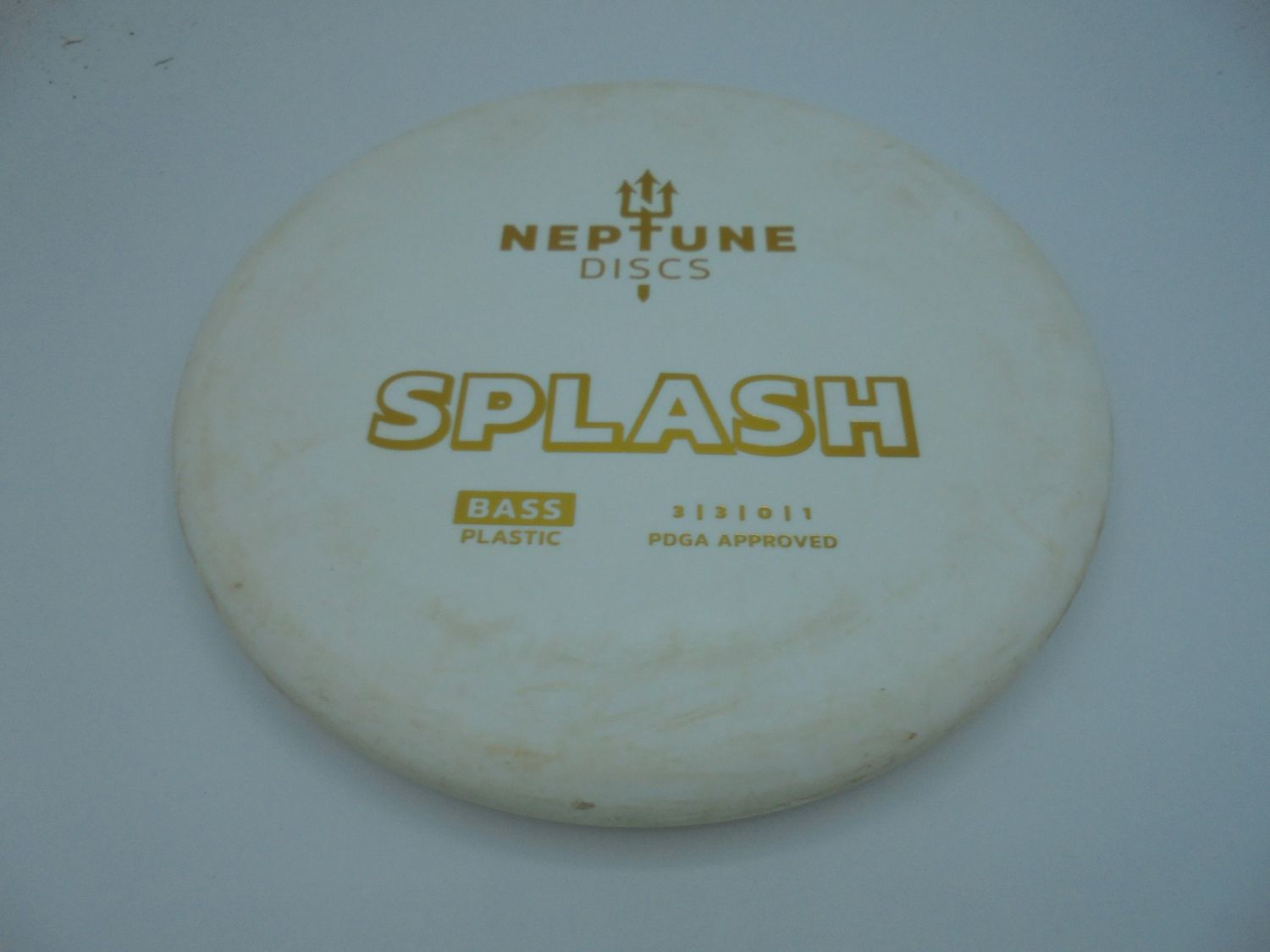 Neptune Discs Bass Splash White 173g - JM