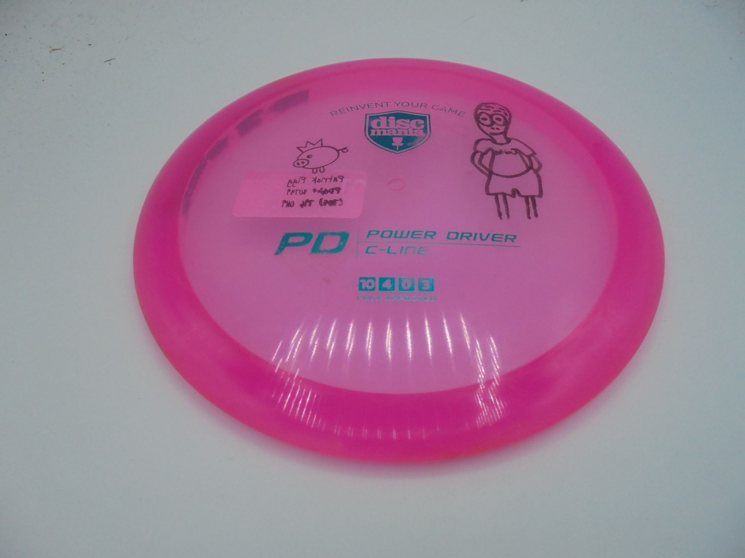 Discmania C-Line PD Pink 176g -JC