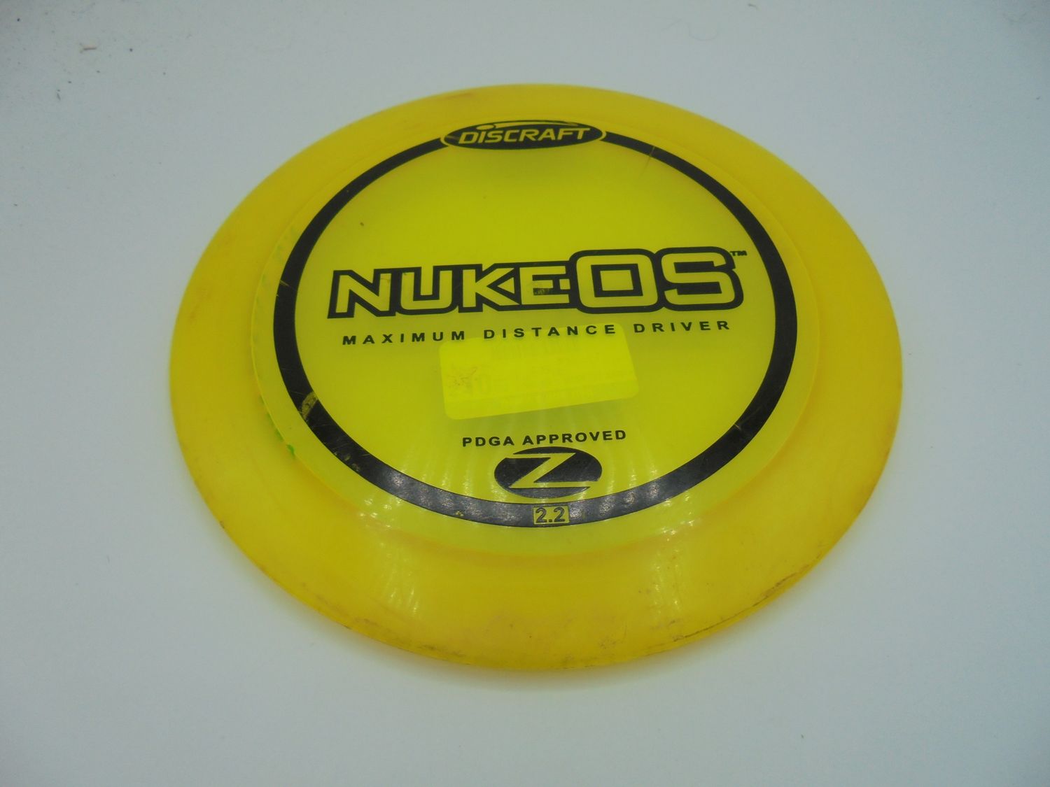 Discraft Z Nuke OS Yellow 171g -TS