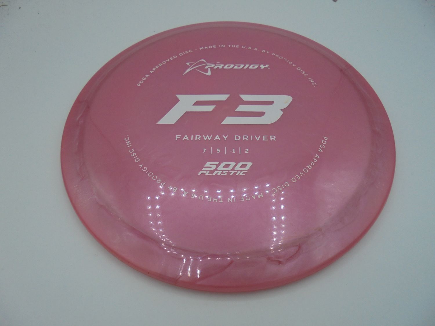 Prodigy 500 F3 Pink 166g -JR