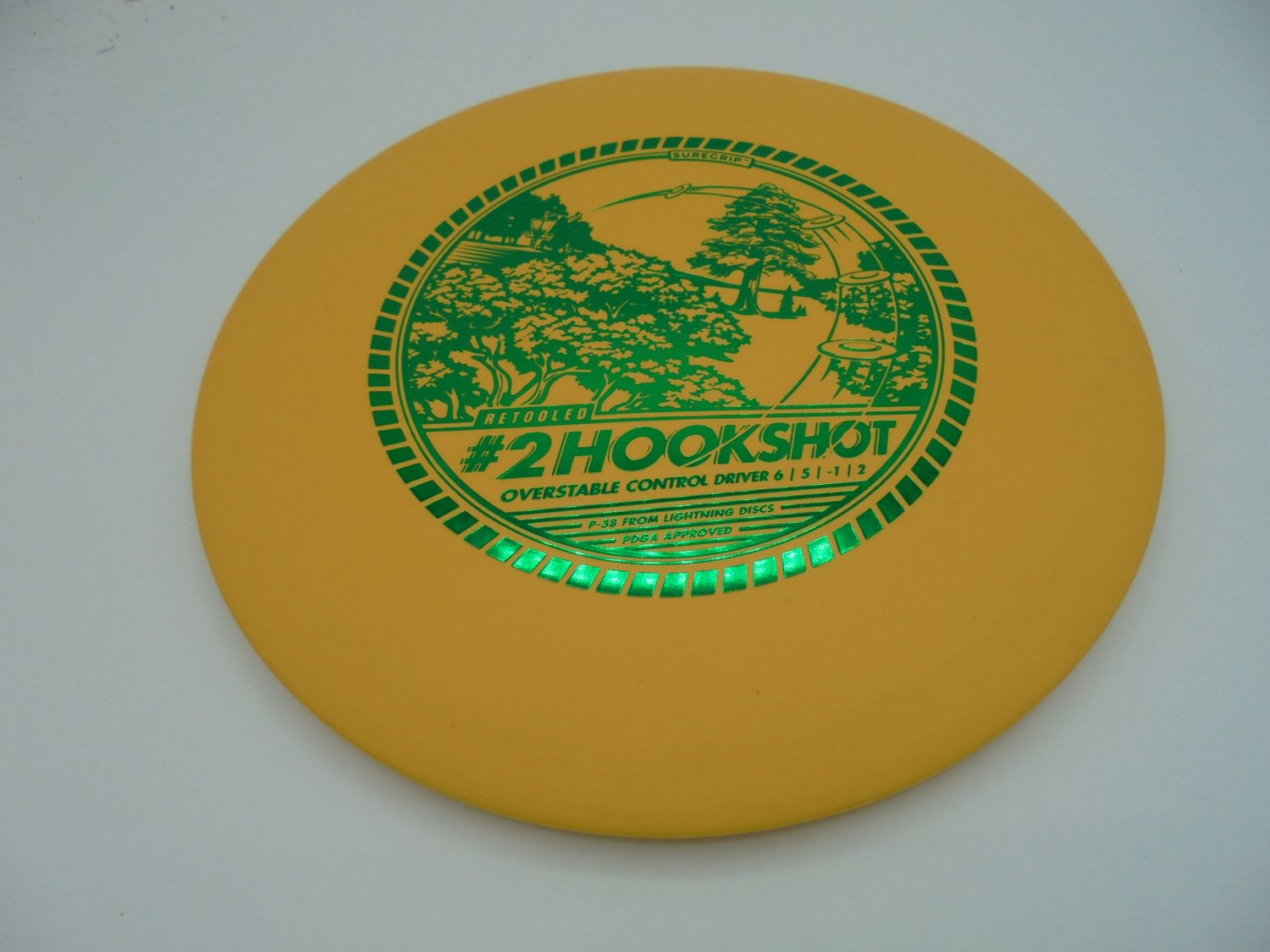 Lightning #2 Hookshot Yellow Suregrip 172g -JR