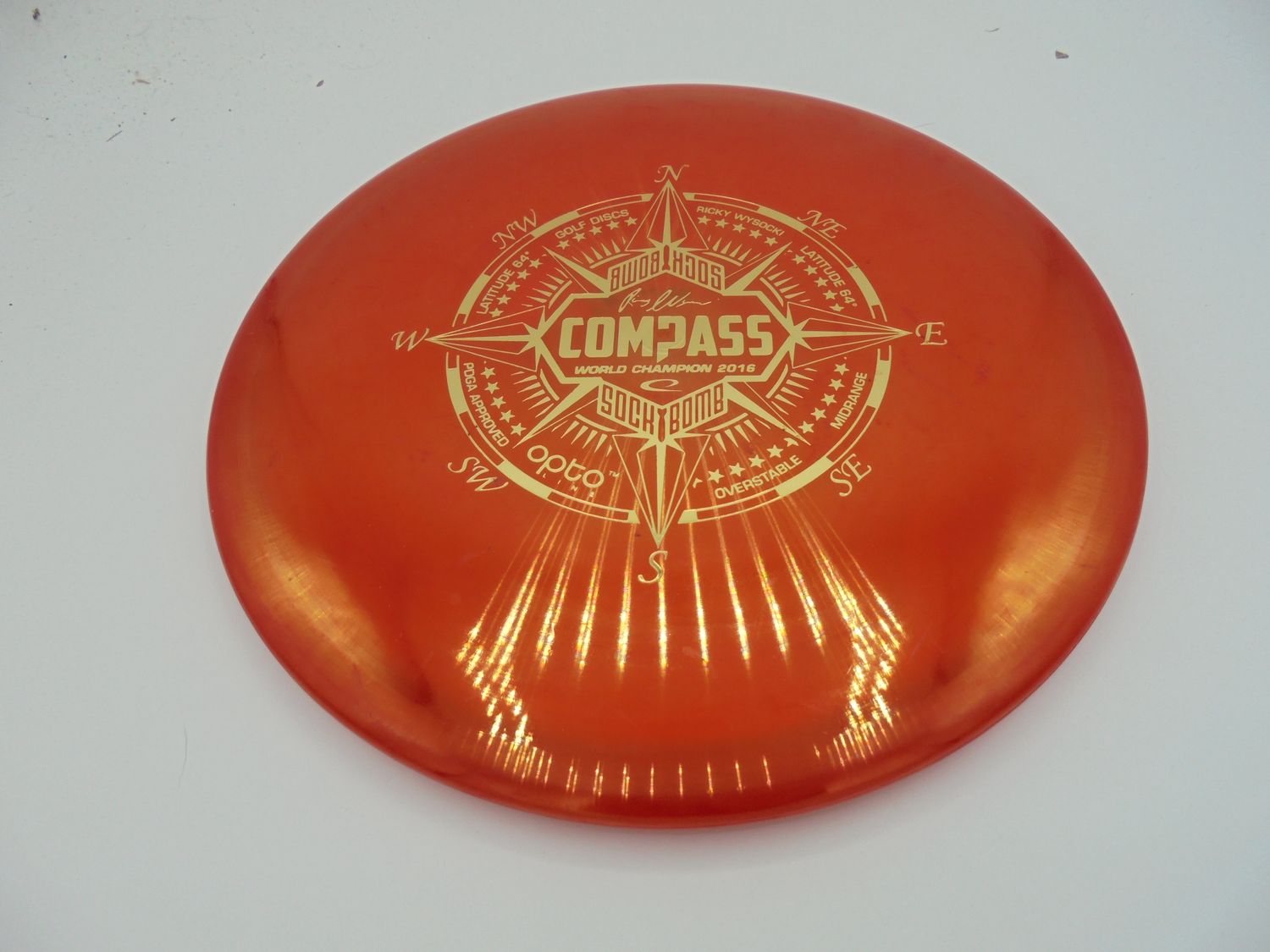 Lat64 Gold Ricky Compass Red 179g -LR