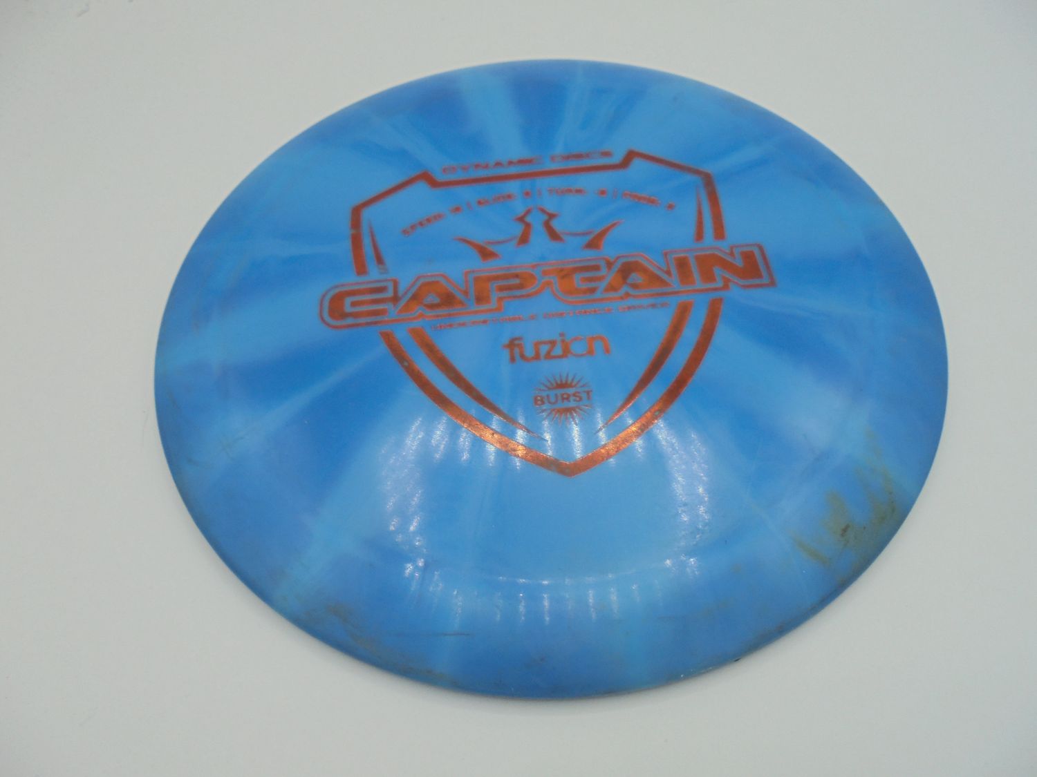 Dynamic Discs Fuzion Captain Blue 172g -JK