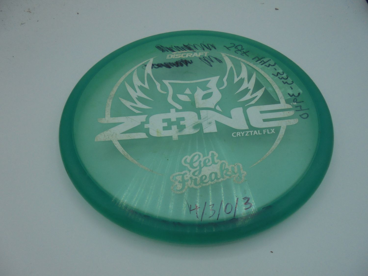 Discraft Cryztal Flx Zone Get Freaky Blue 176g -JD