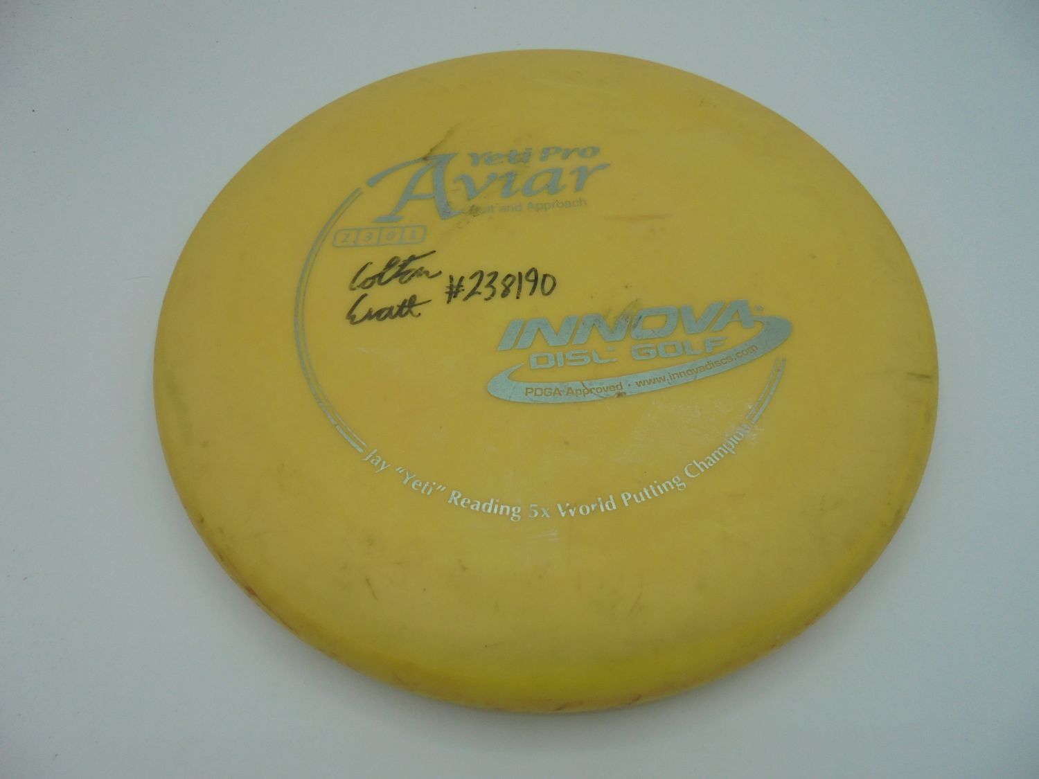 Innova Yeti Pro Aviar Yellow 170g - TN
