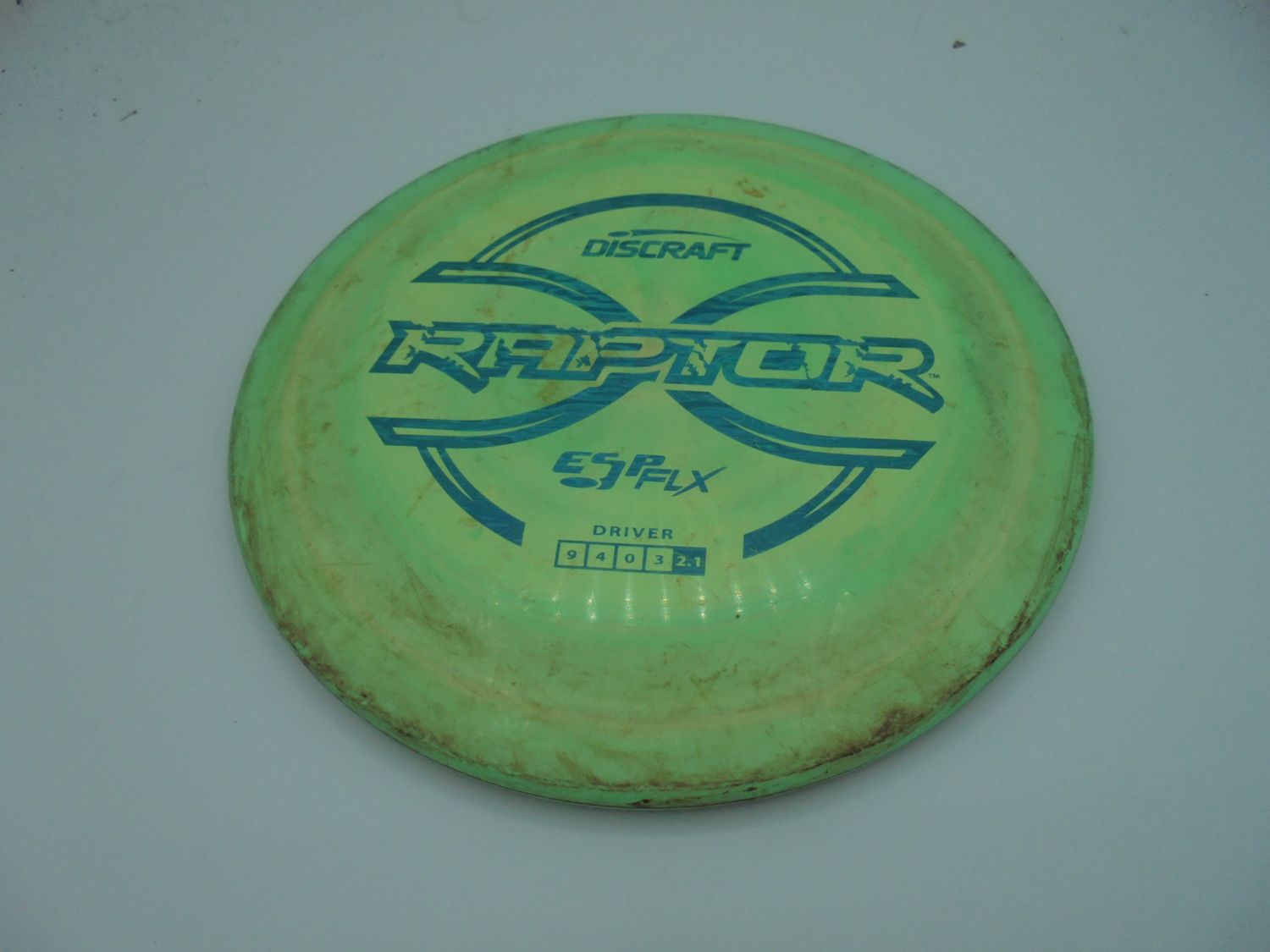 Discraft ESP FLX Raptor Green 173g - RN