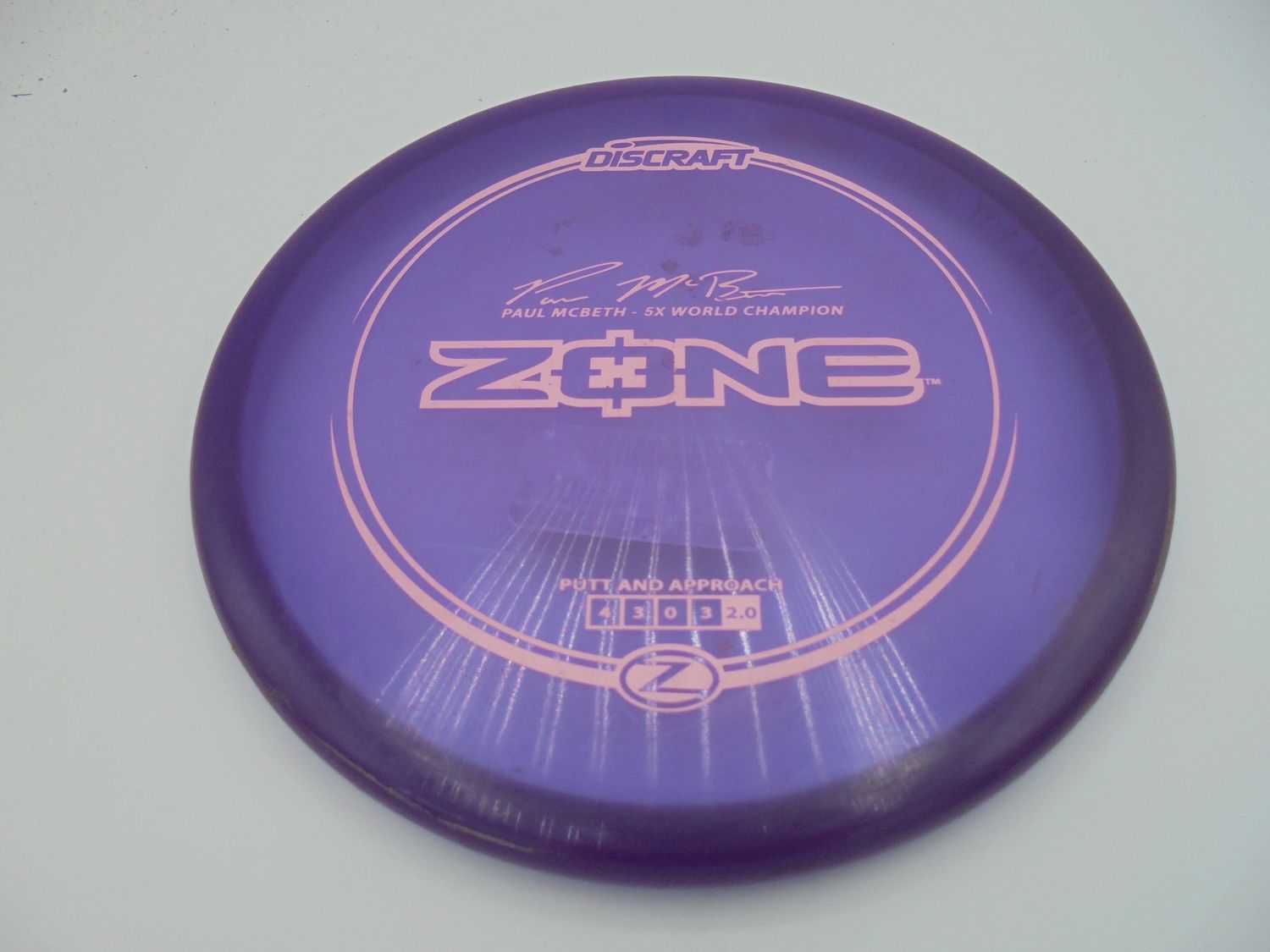 Discraft Z Zone Purple 174g -TS