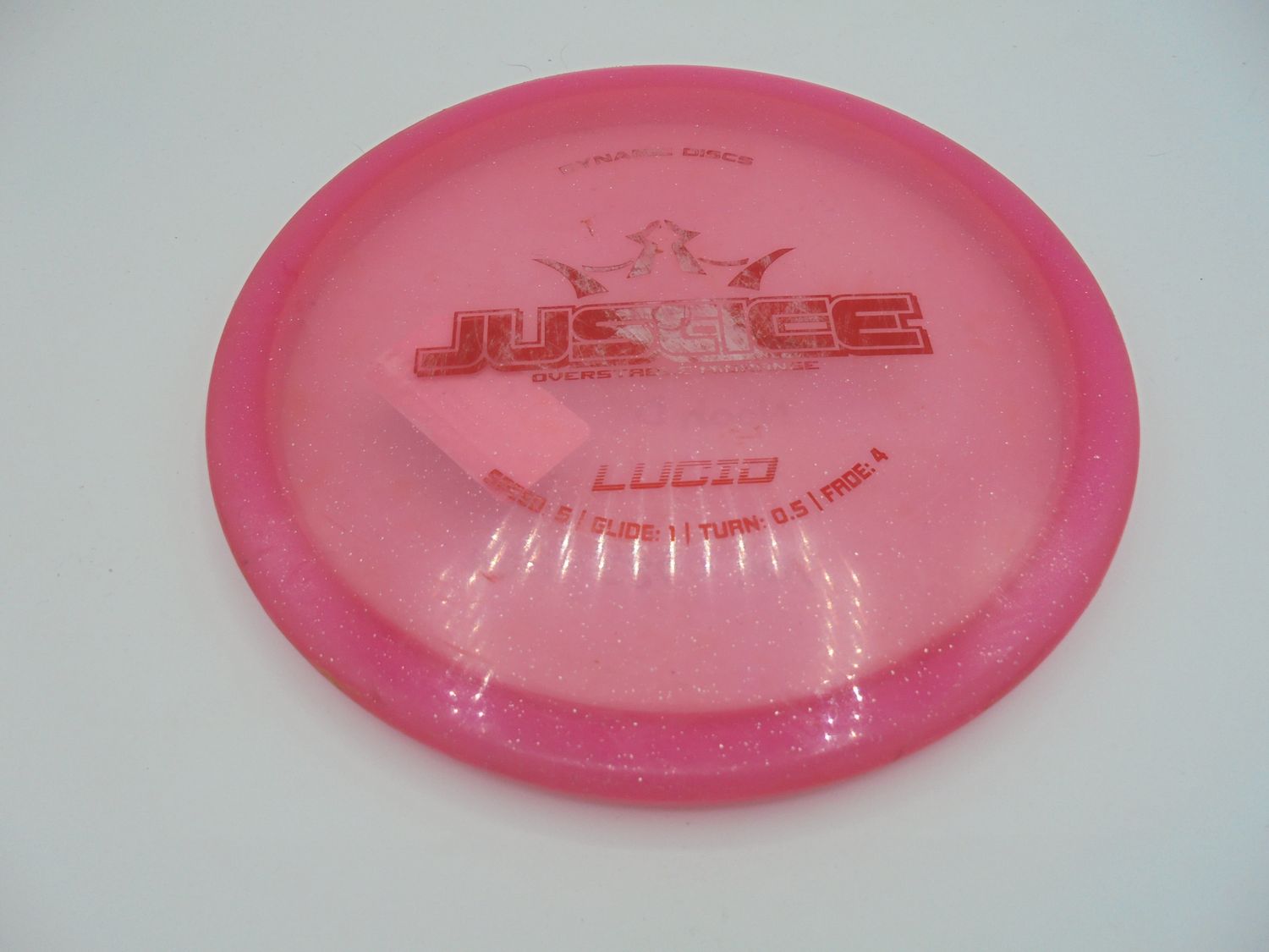Dynamic Discs Lucid Justice Pink 174g -BB