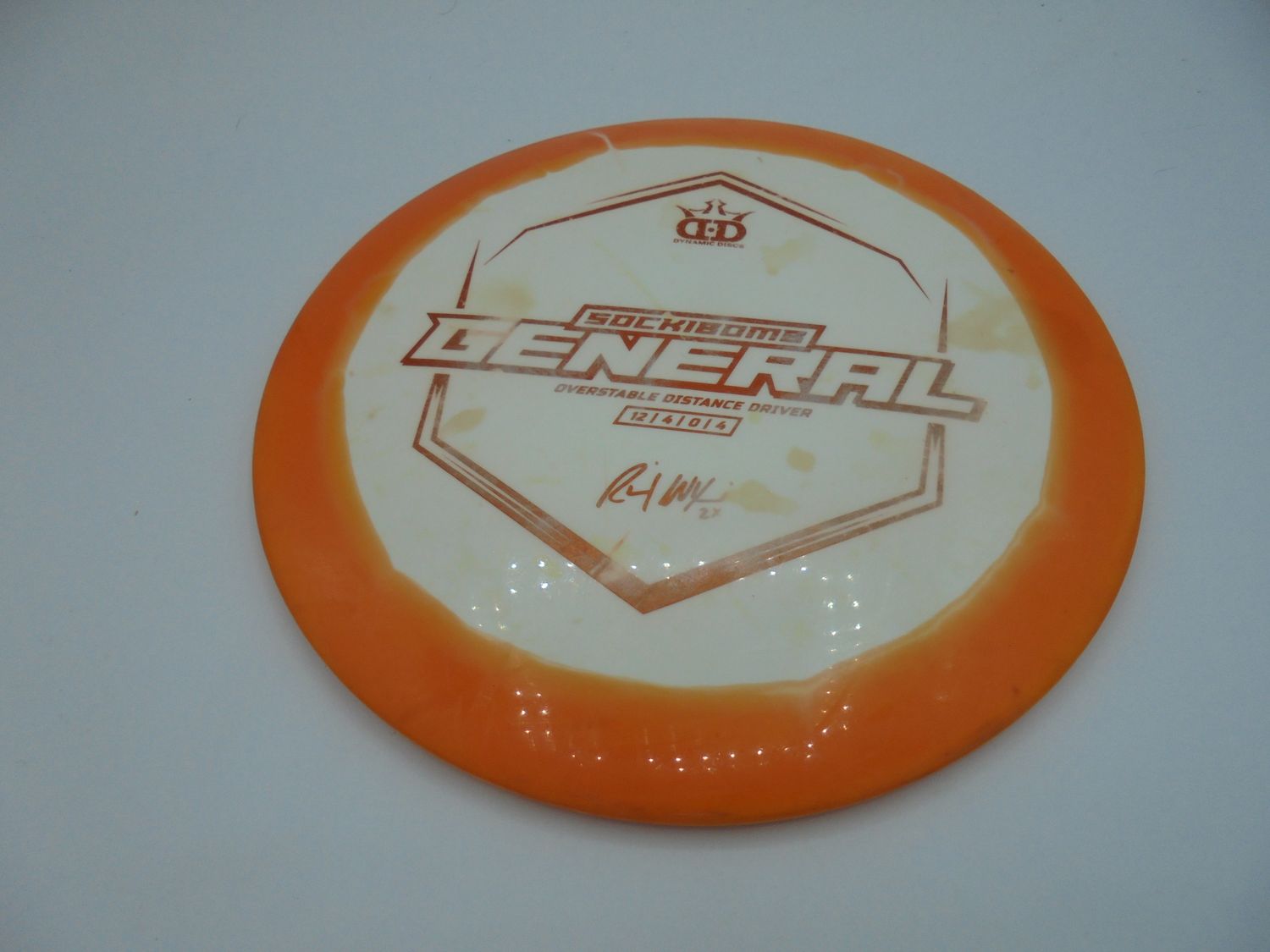 Dynamic Discs Orbit General Ricky Wysocki Orange 173g -RO