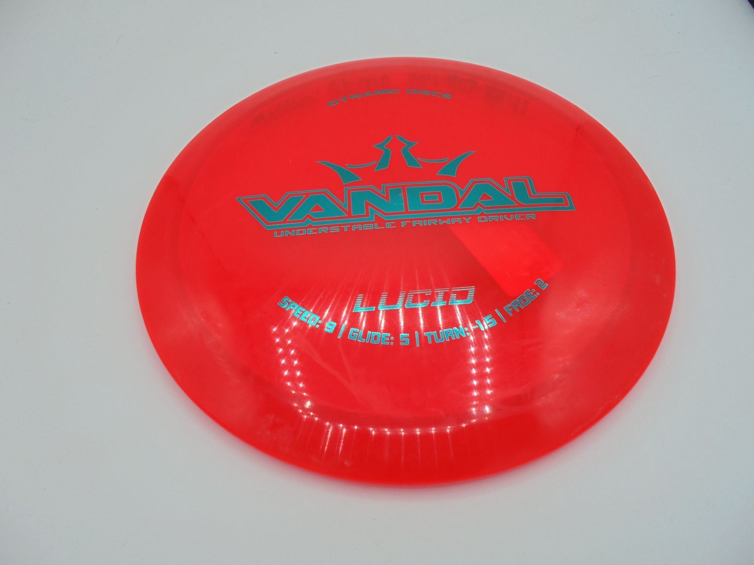 Dynamic Discs Lucid Vandal Red 175g -MC
