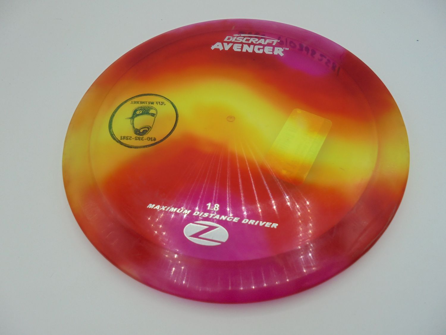 Discraft Z Fly Dye Avenger 171g -JW