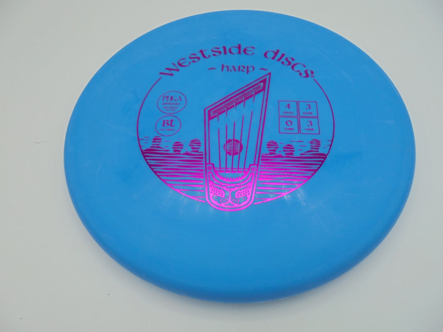Westside Discs BT Medium Harp Blue 173g