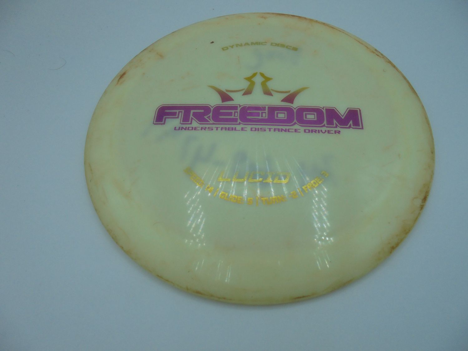 Dynamic Discs Freedom White 176g - AM