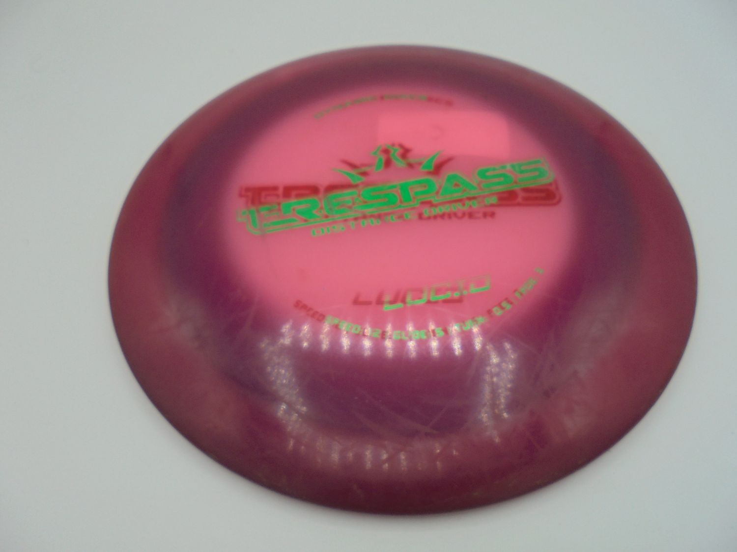 Dynamic Discs Lucid Trespass Dyed Purple 176g - GL
