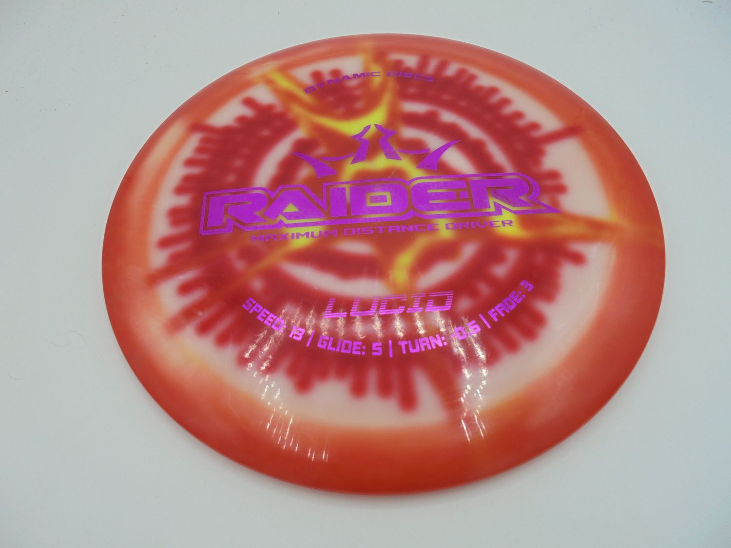 Dyanmic Discs Lucid Flag Dyed Raider 176g -DH