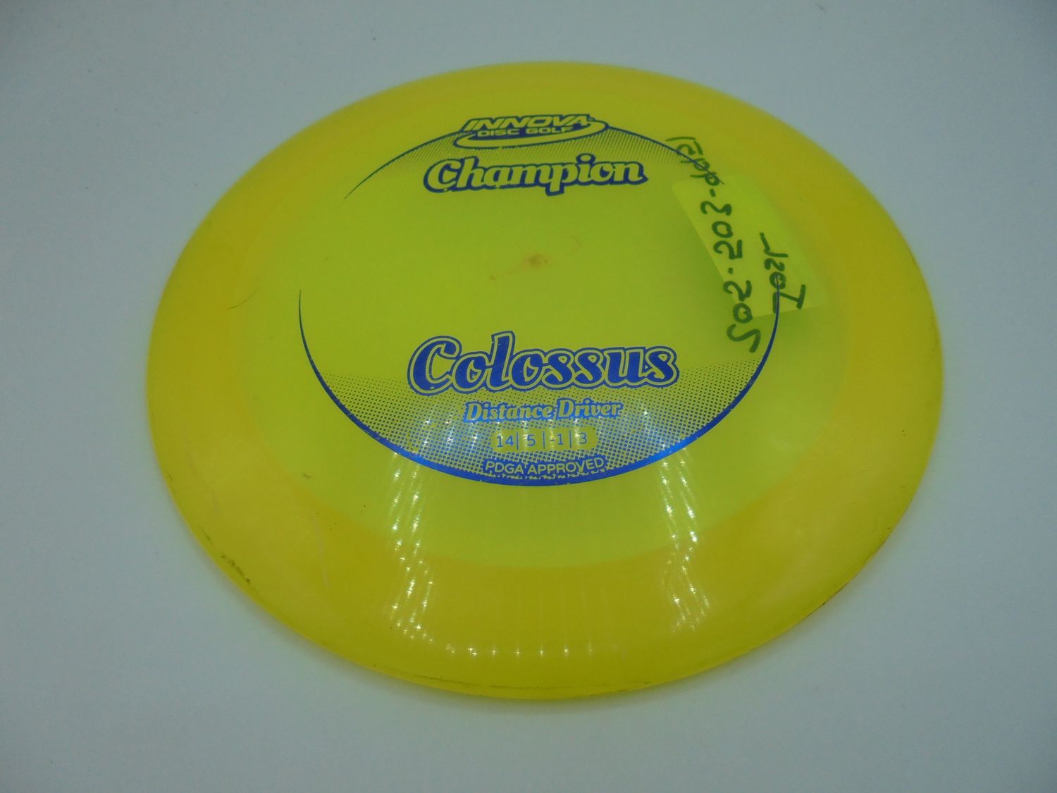 Innova Champion Colossus Yellow 176g - JS