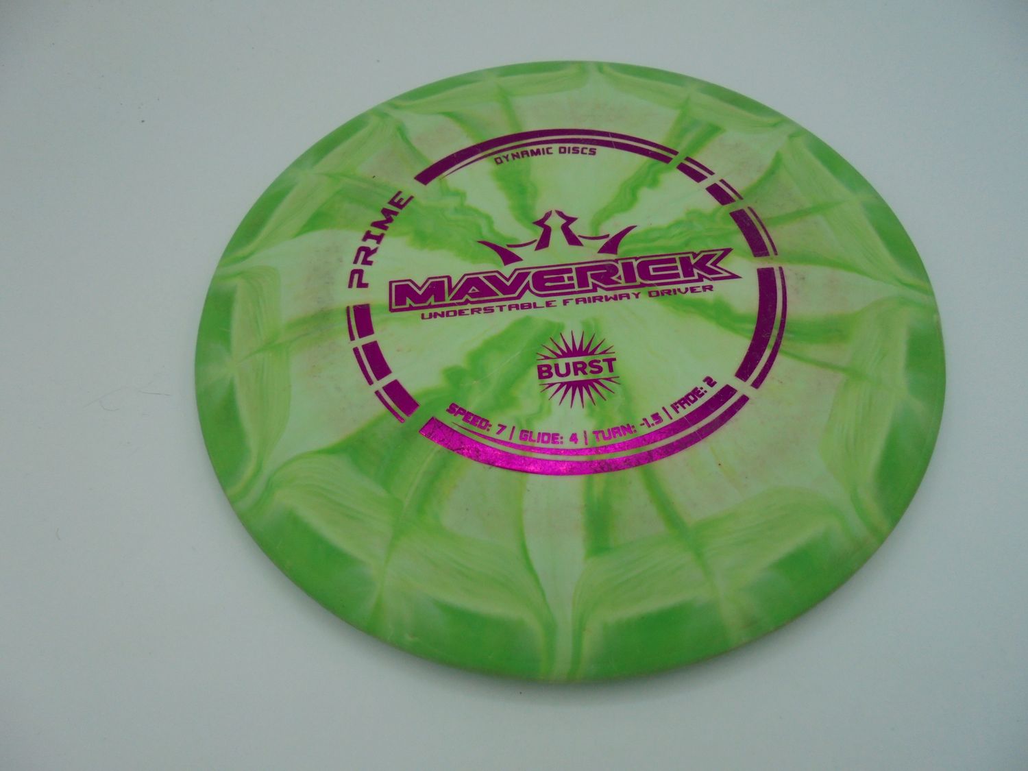Dynamic Discs Prime Maverick Green 175g -D4