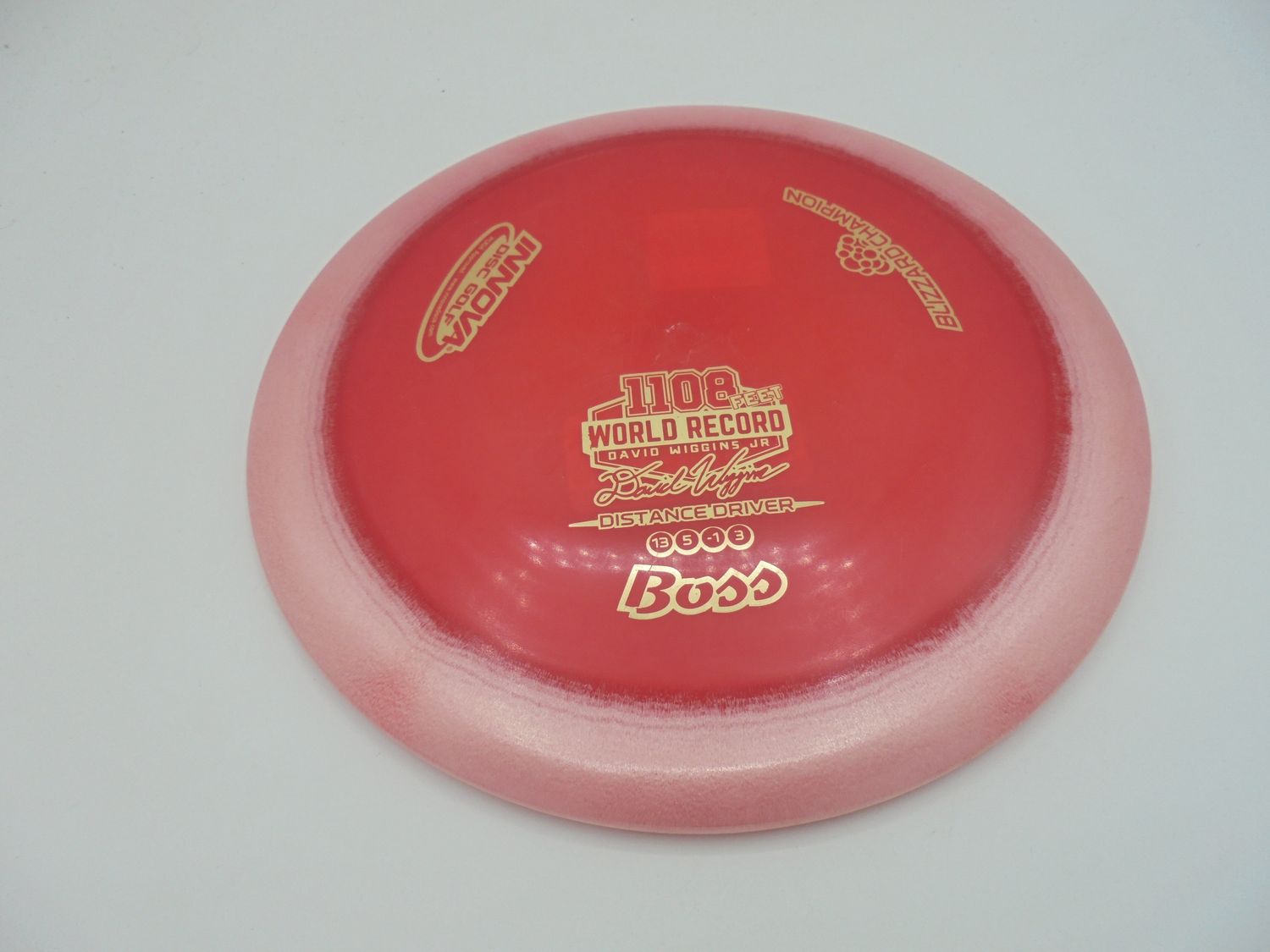Innova Champion Blizzard Boss Red 159g -D4