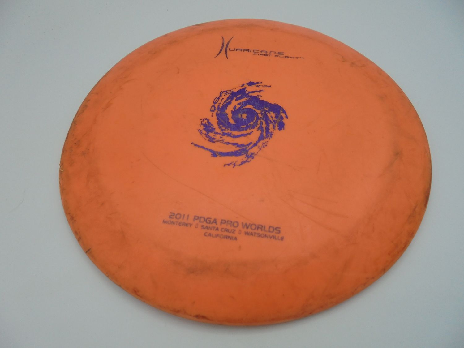 DGA PL Hurricane Orange 2011 Pro World Stamp 169g -SM