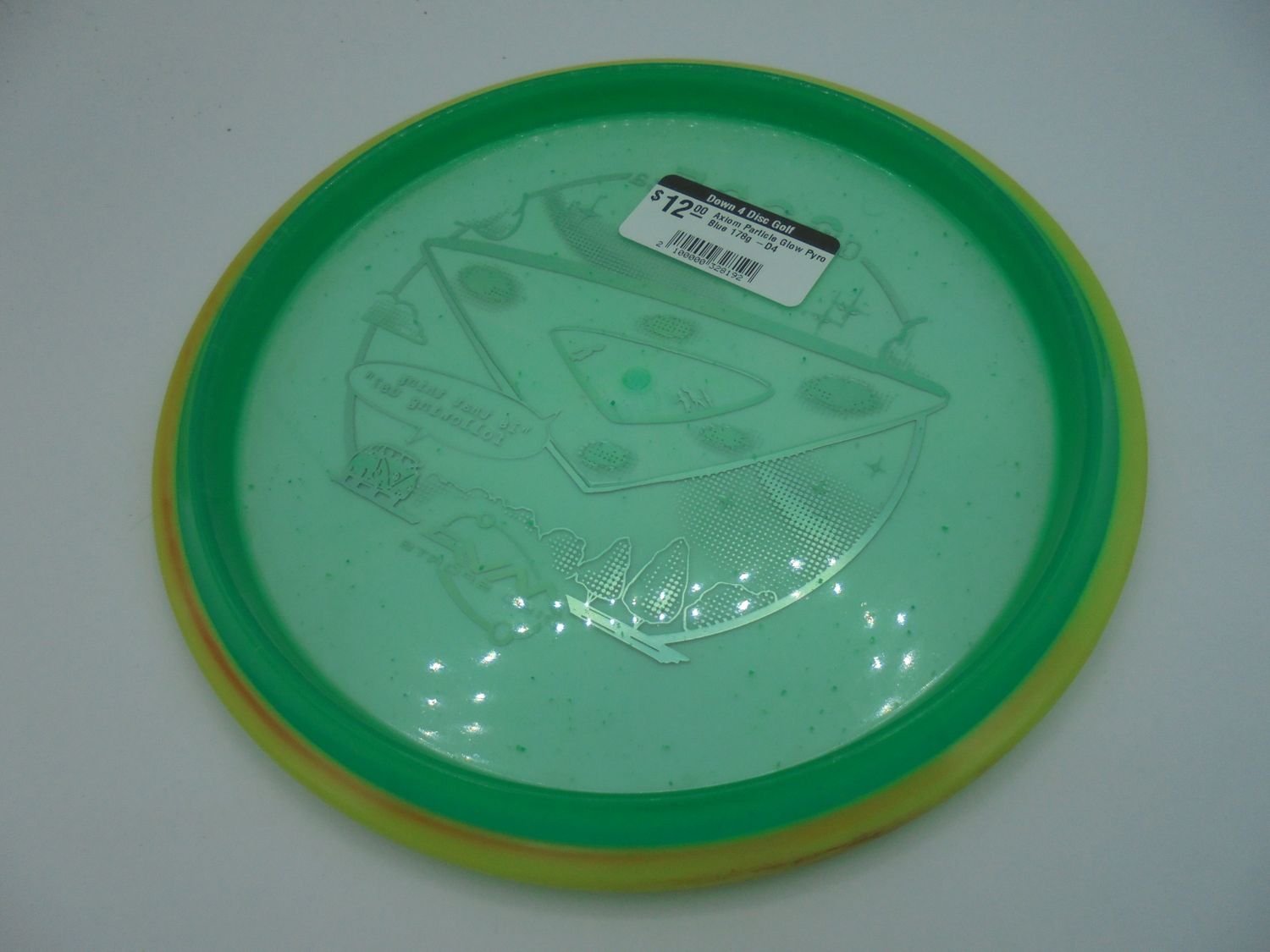 Axiom Particle Glow Pyro Blue 178g -D4