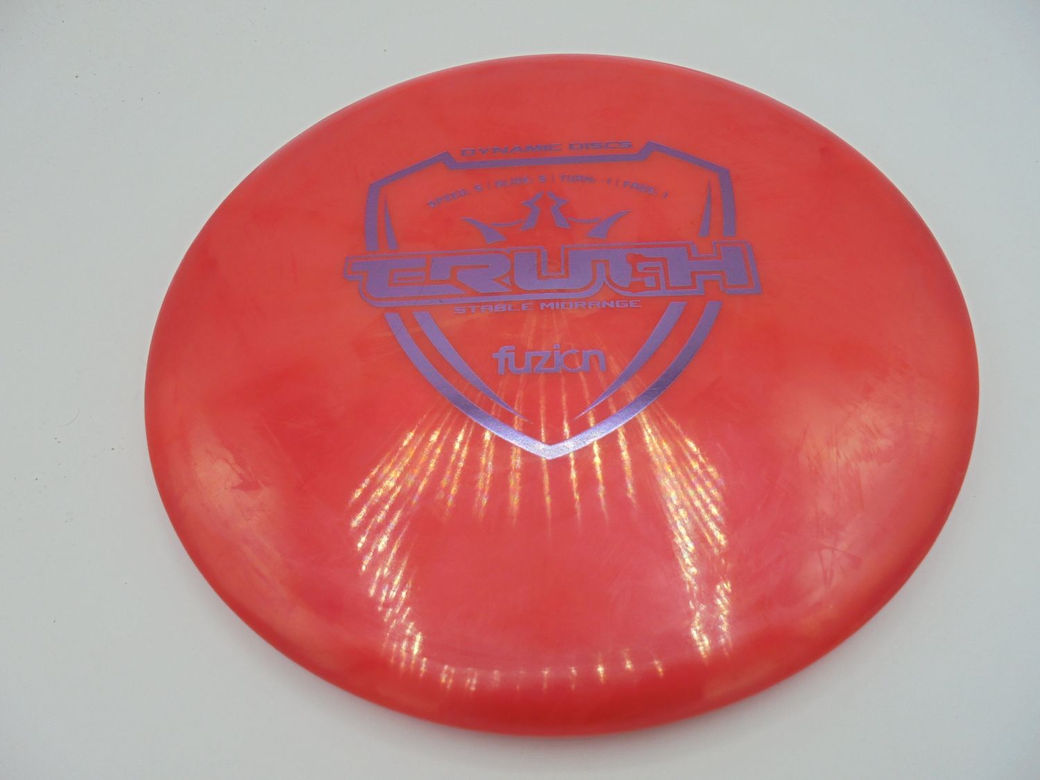 Dynamic Discs Fuzion Truth Red 178g - DM