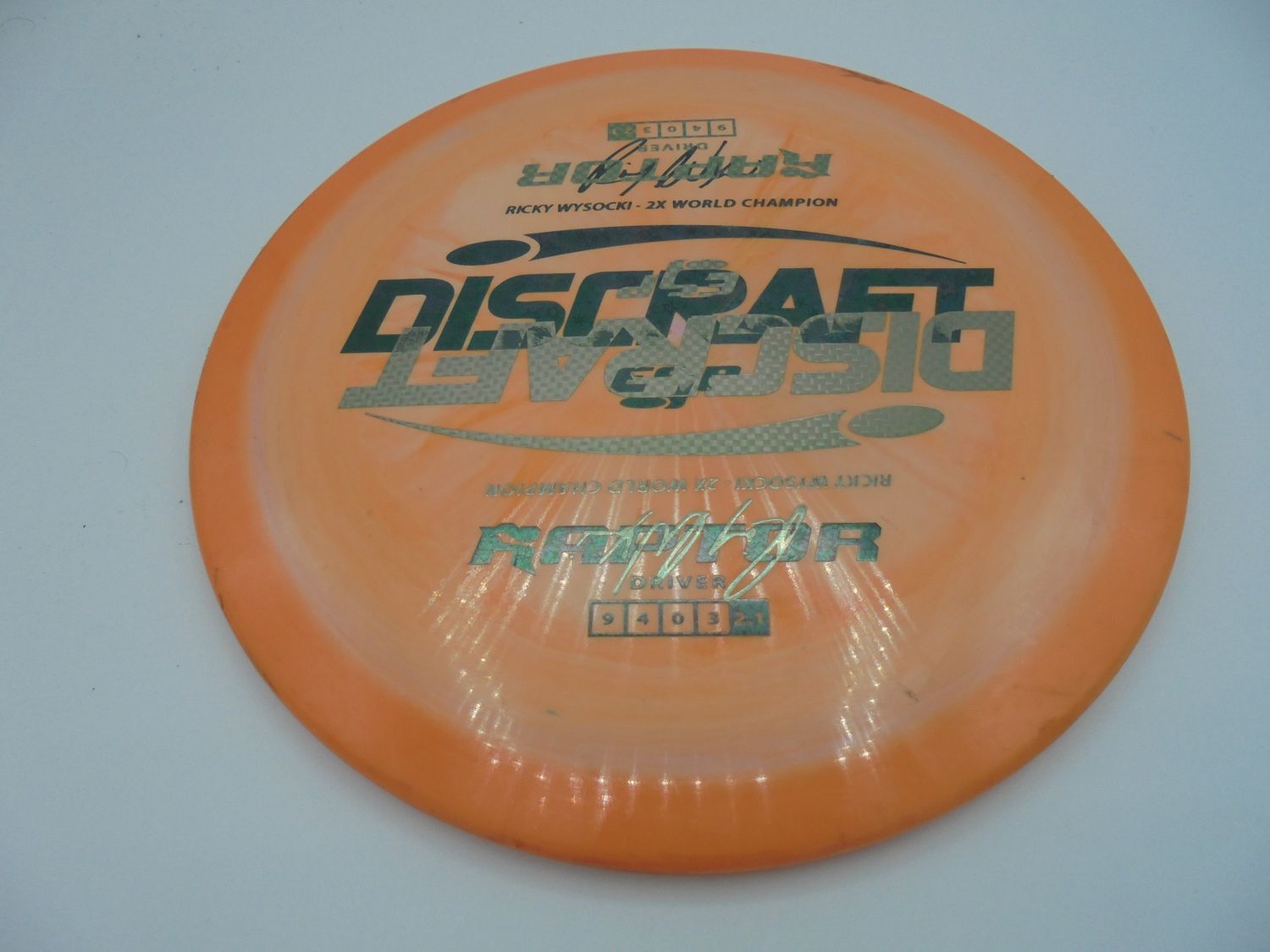 Discraft ESP Raptor Orange 174g - BB