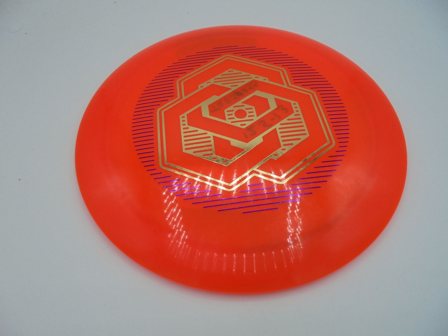 Dynamic Discs Lucid Trespass HES Stamp Orange 171g -MC