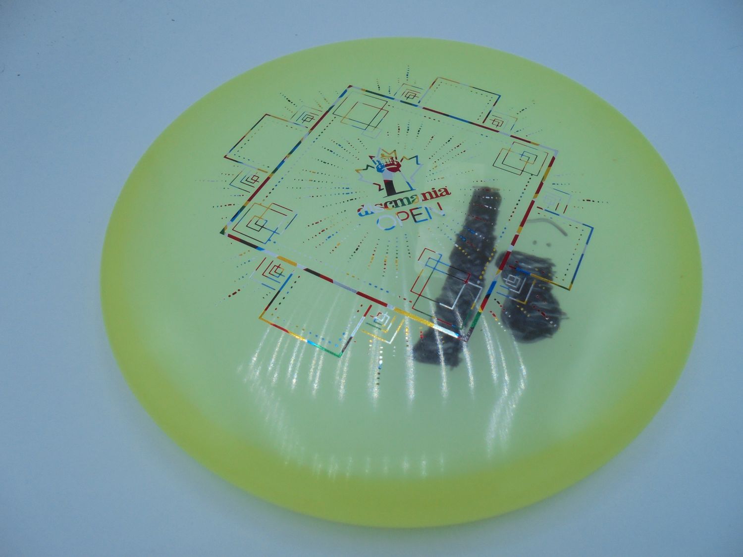 Discmania C-Line Glow P2 Euro Stamp Yellow 172g -HL