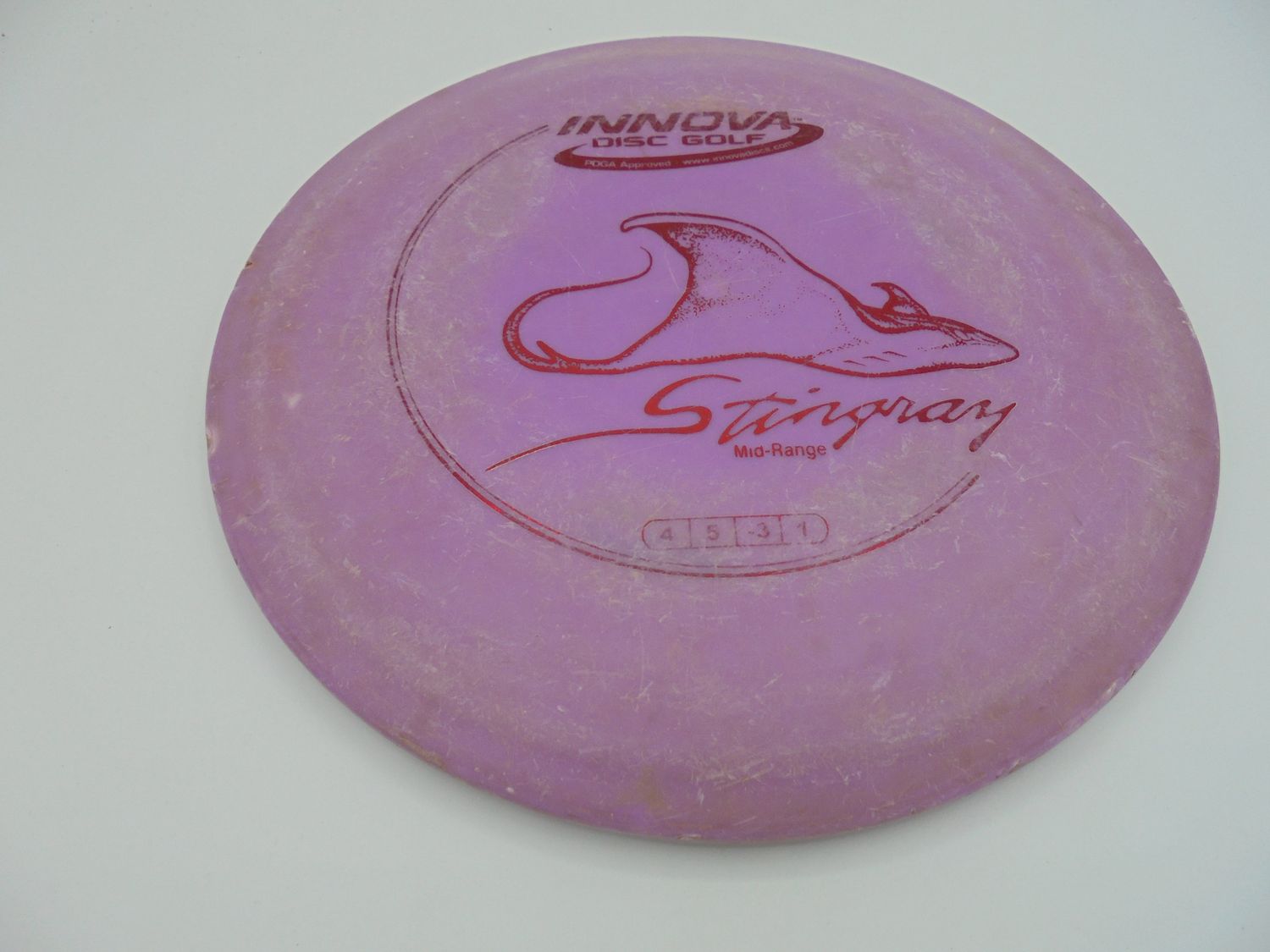Innova DX Stingray Purple Stock Stamp 172g -HL