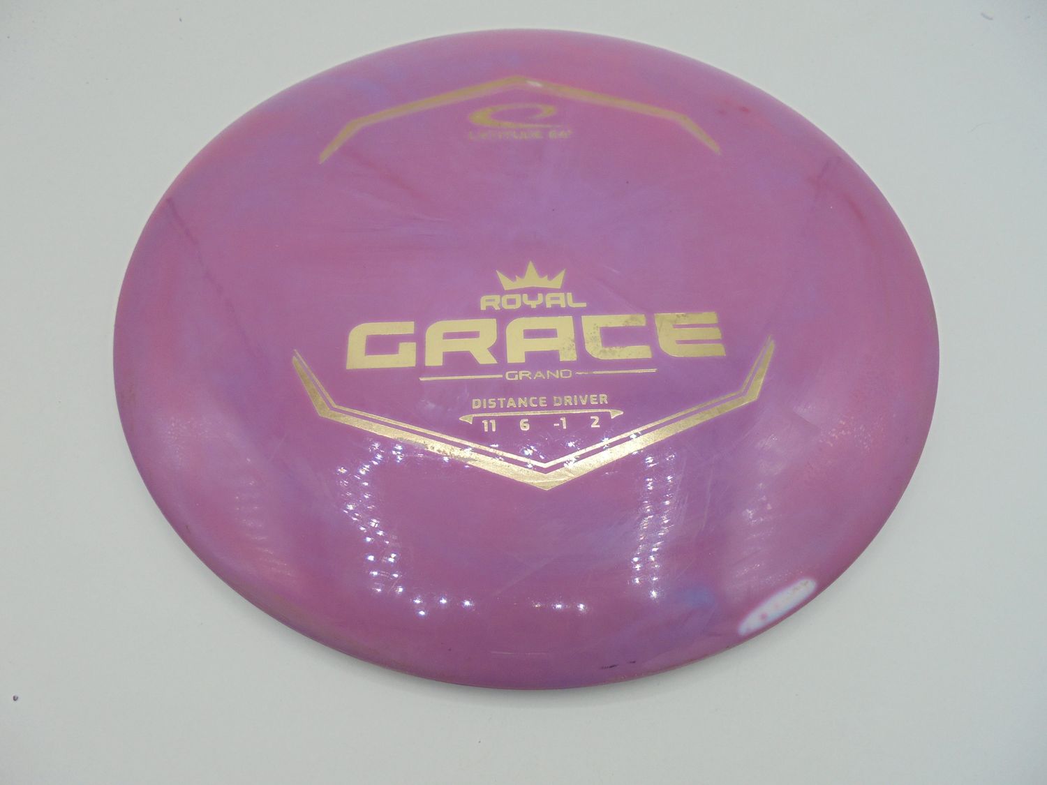 Lat64 Royal Grand Grace Dyed Purple 169g -MC