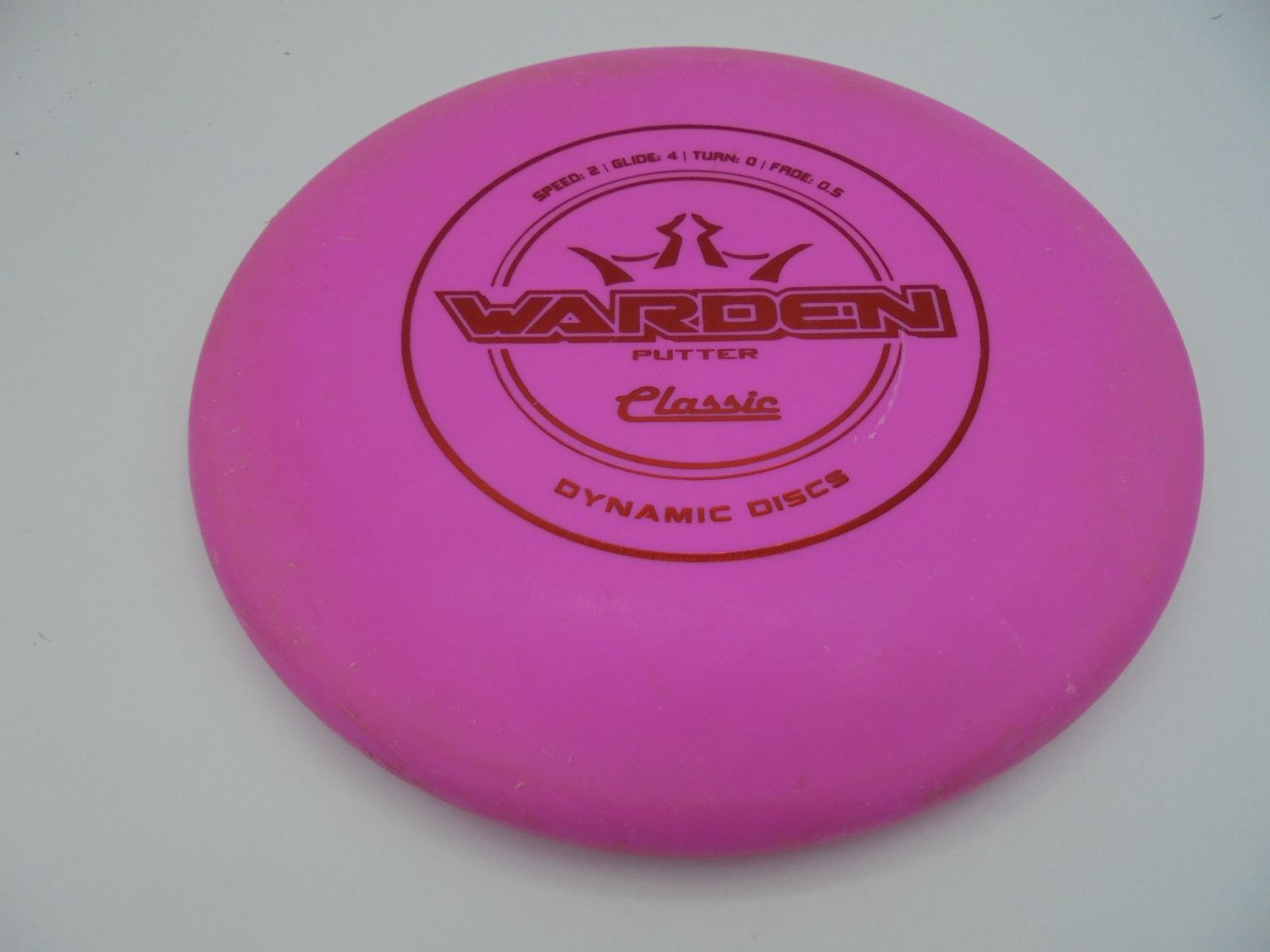 Dynamic Discs Classic Warden Pink 173g -MC