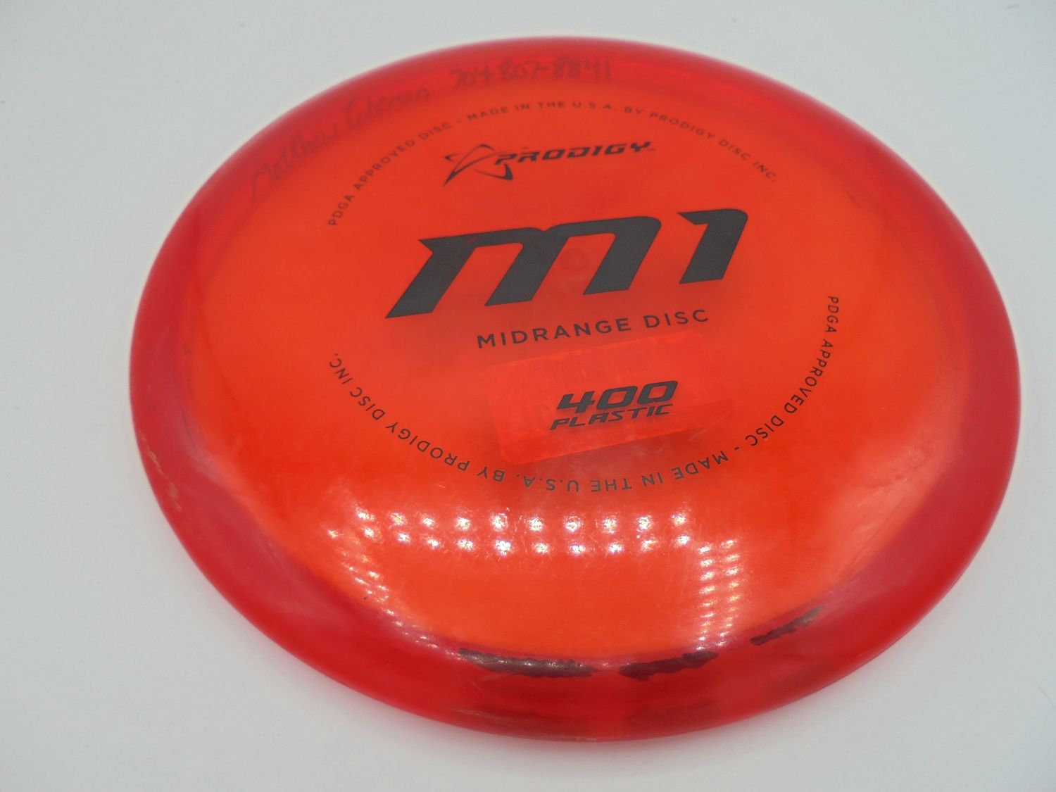 Prodigy 400 M1 Red 175g -MC