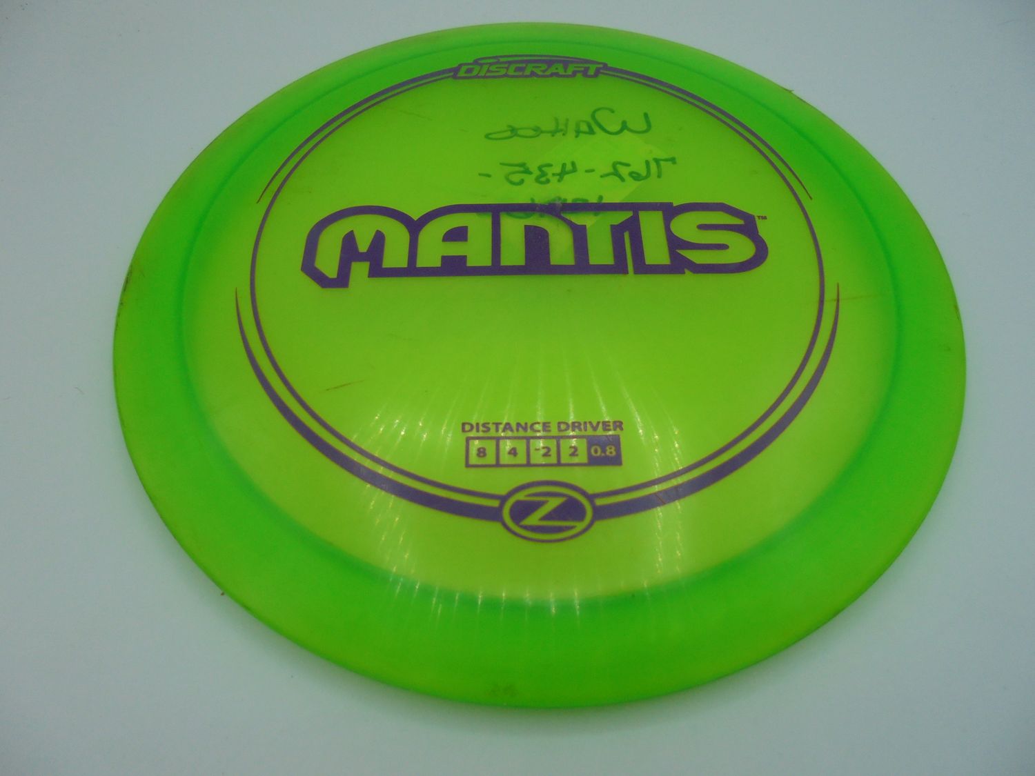 Discraft Z Mantis Green 175g - CO