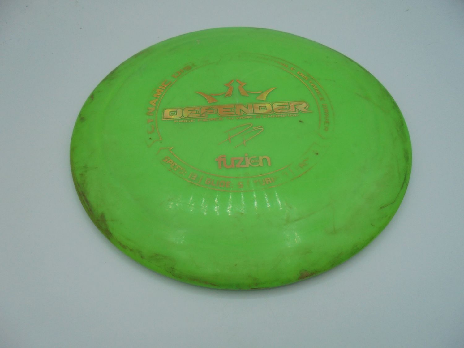 Dynamic Discs Bio Fuzion Defender PP Green 171g -WP
