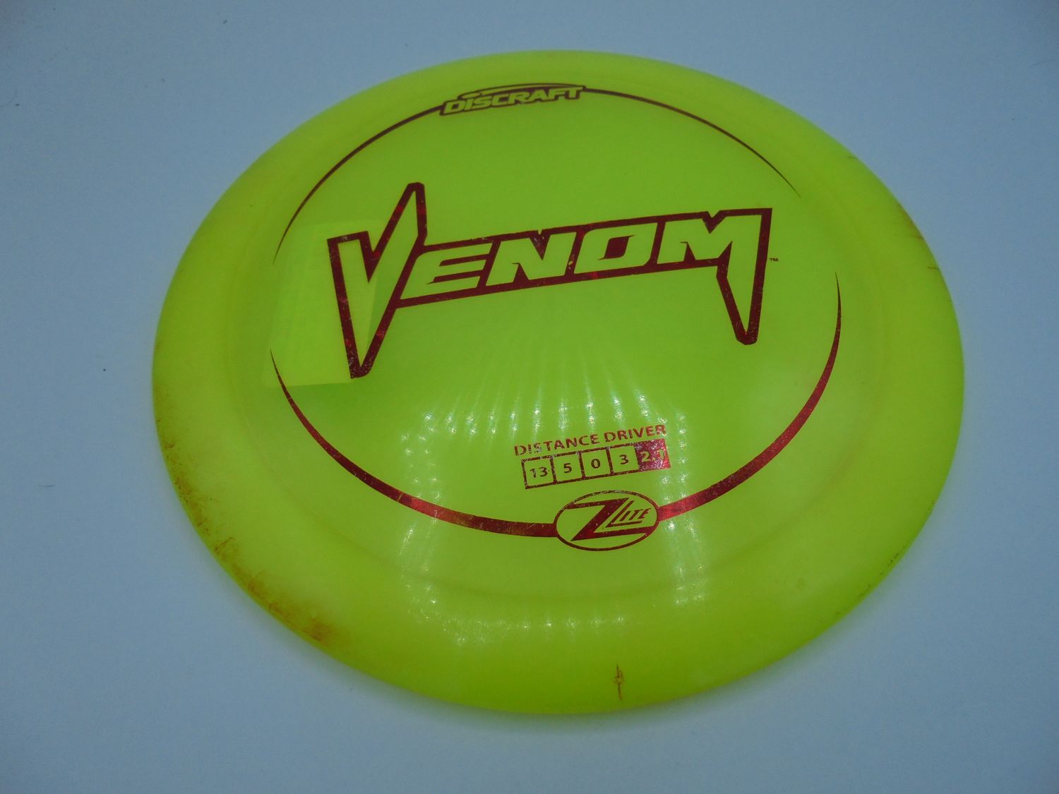 Discraft Z Lite Venom Yellow 155g -HL