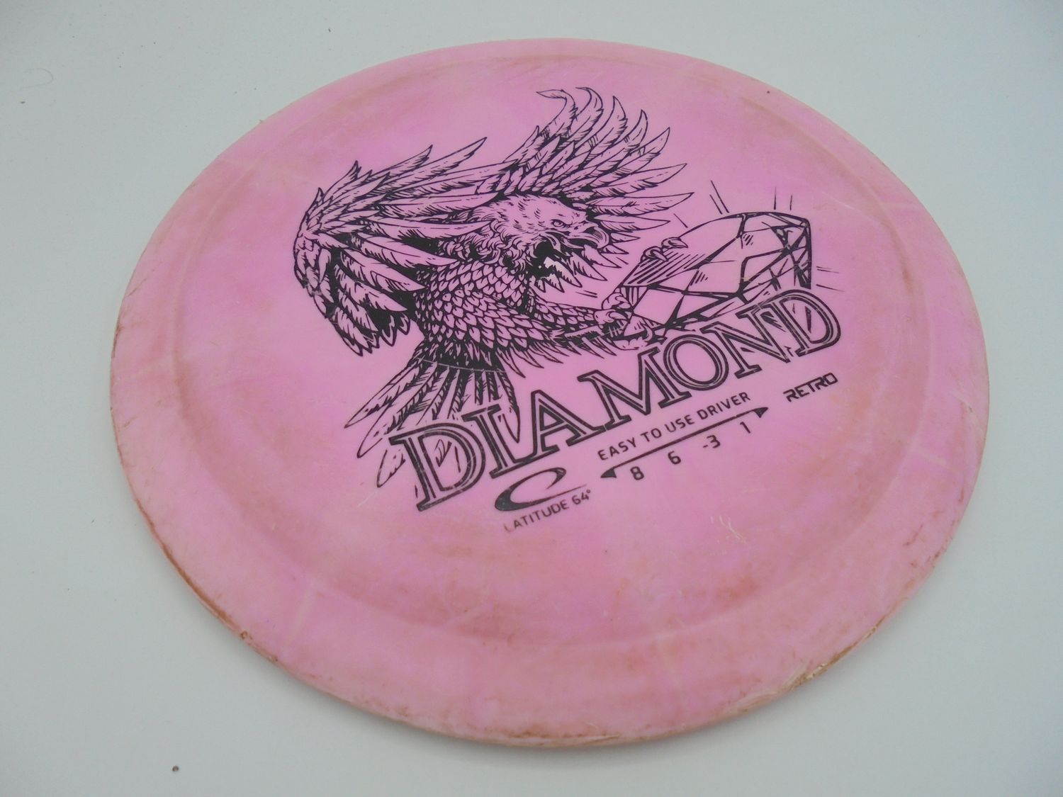 Lat64 Retro Diamond Pink 155g -HL