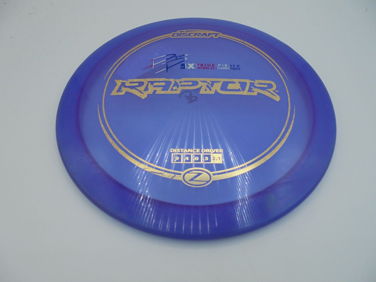 Discraft Z Raptor Purple 176g -RJ