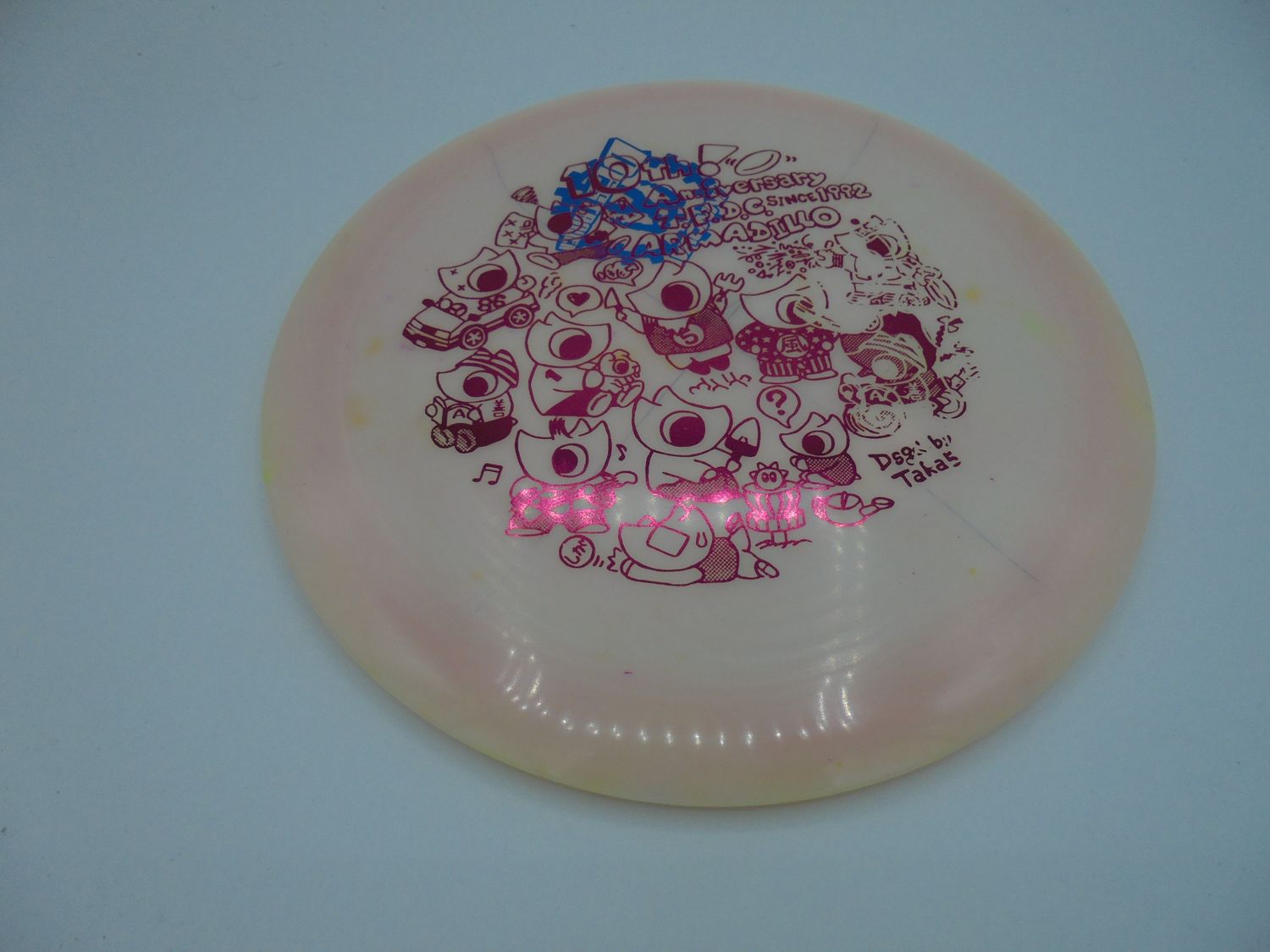 Innova Star Destroyer Pinkish 10th An. Stamp 172g -CE